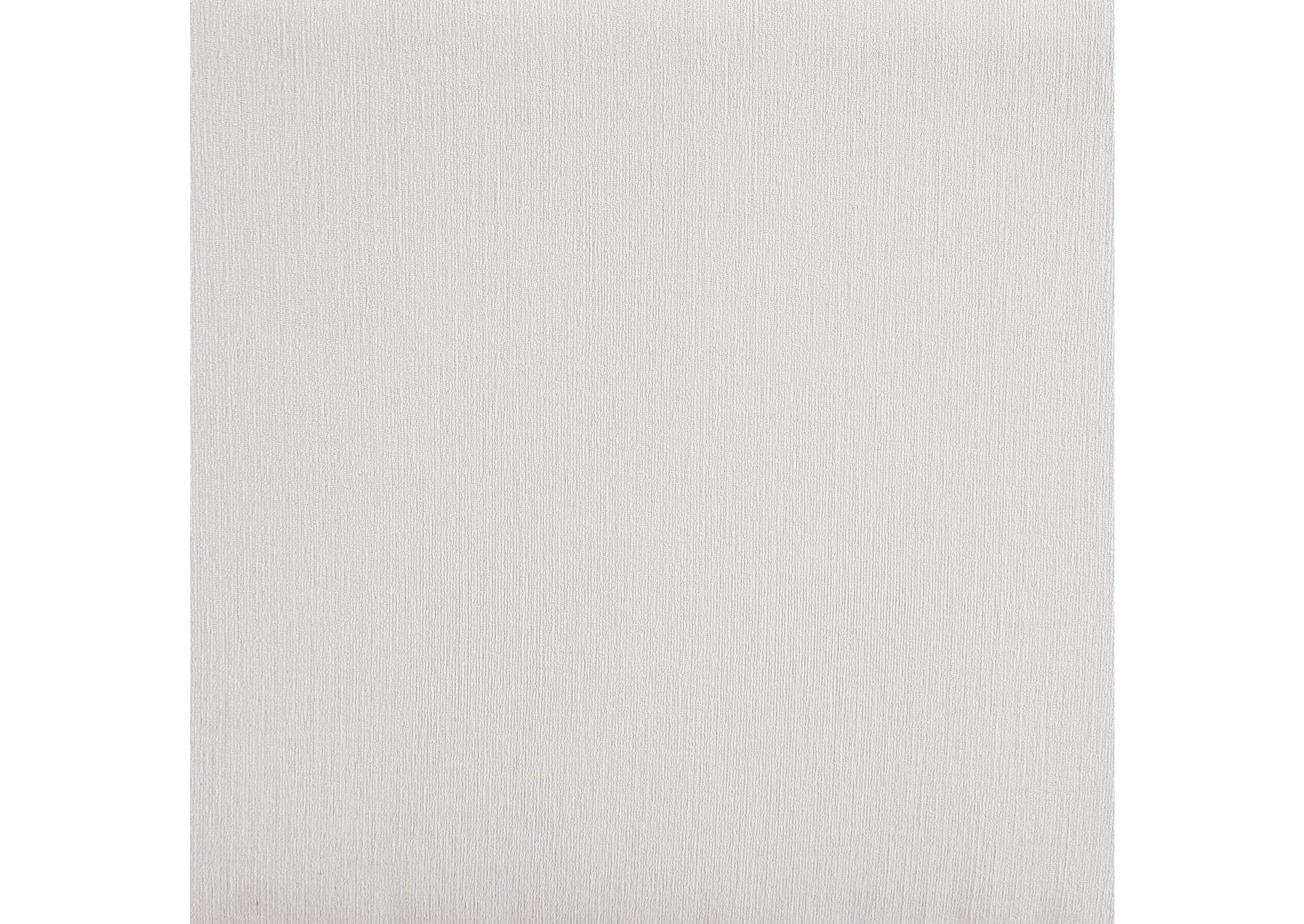 Ease Cream Polyester Fabric Ottoman,Meridian Furniture