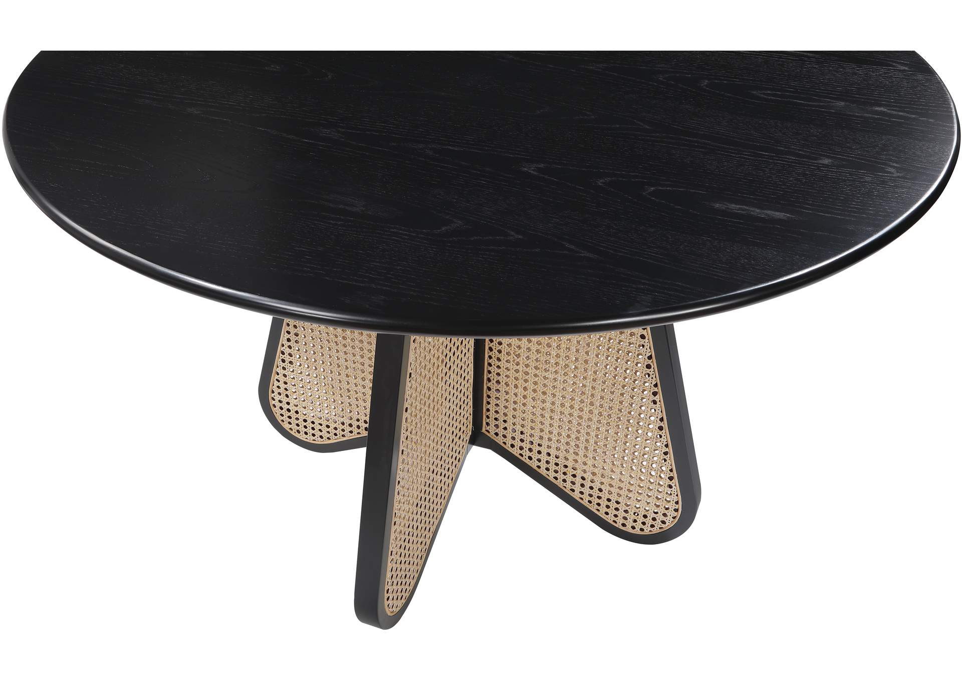 Butterfly Black Dining Table,Meridian Furniture