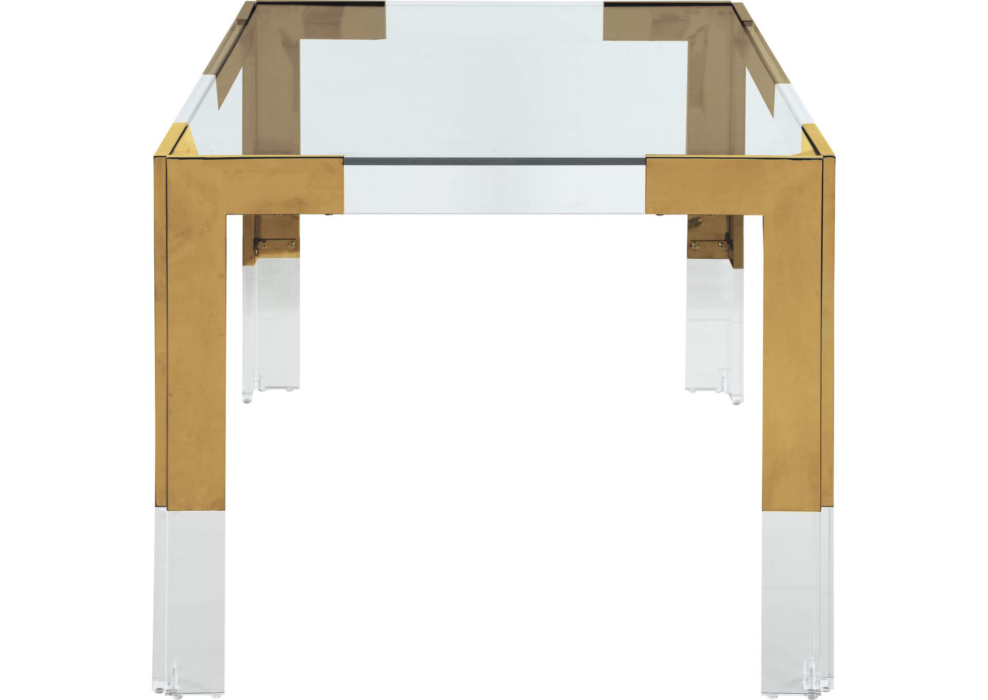 Casper Rich Gold Dining Table,Meridian Furniture