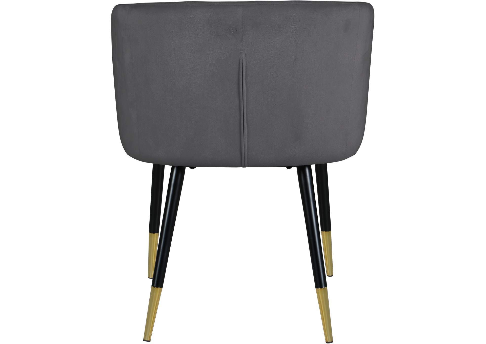 Louise Grey Velvet Dining Chair,Meridian Furniture