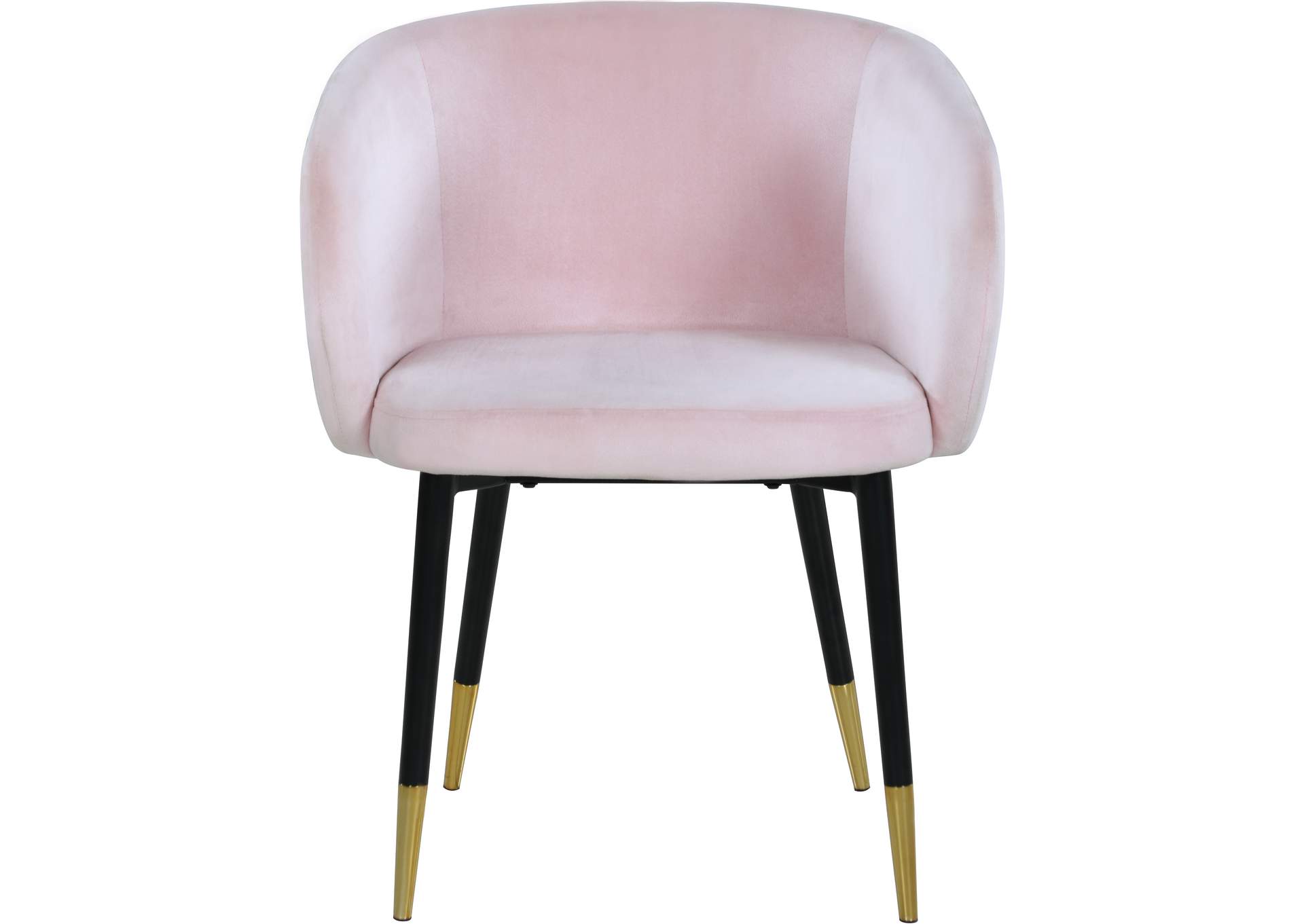 Louise Pink Velvet Dining Chair,Meridian Furniture