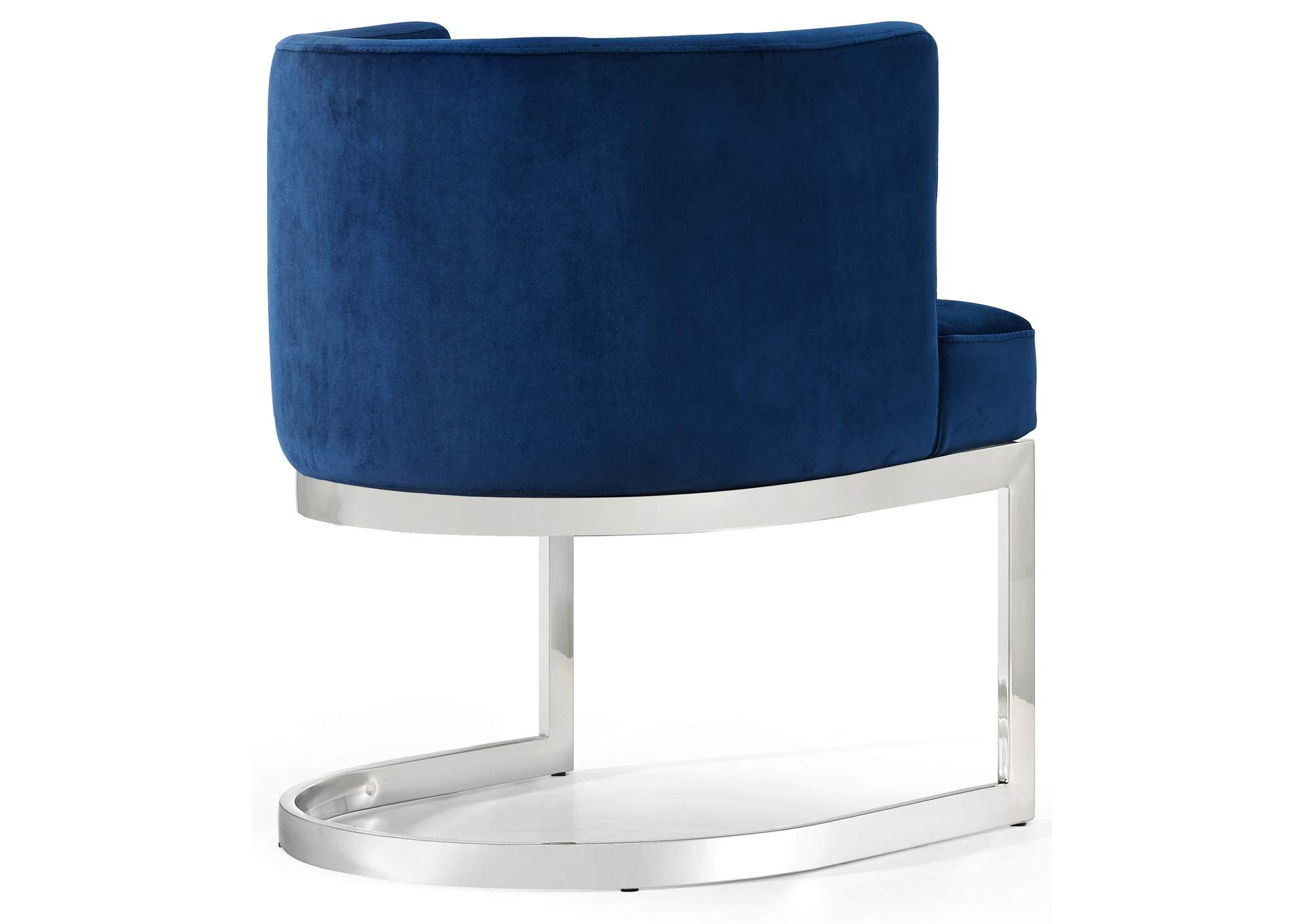 Gianna Navy Velvet Dining Chair,Meridian Furniture