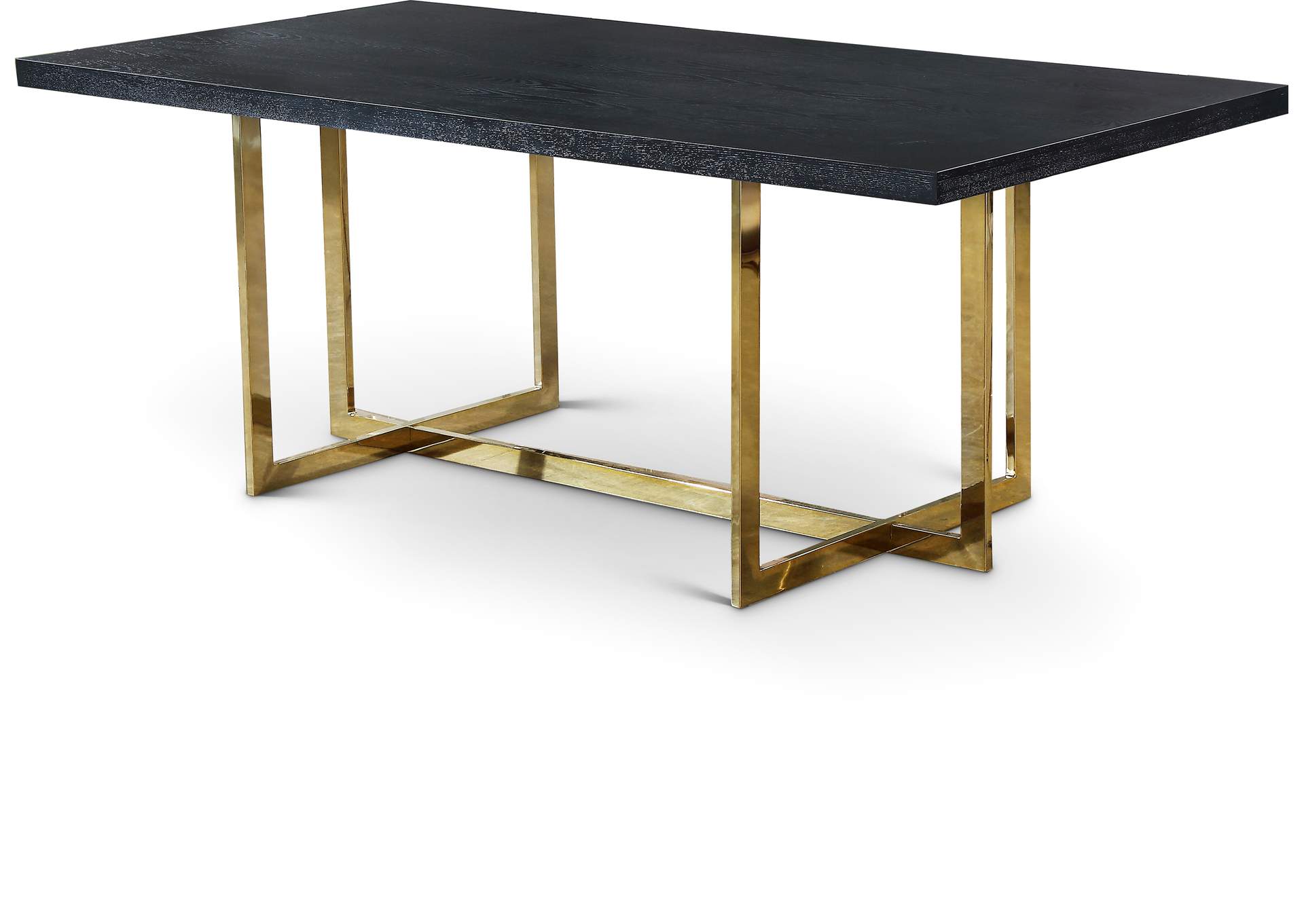 Elle Gold Dining Table,Meridian Furniture