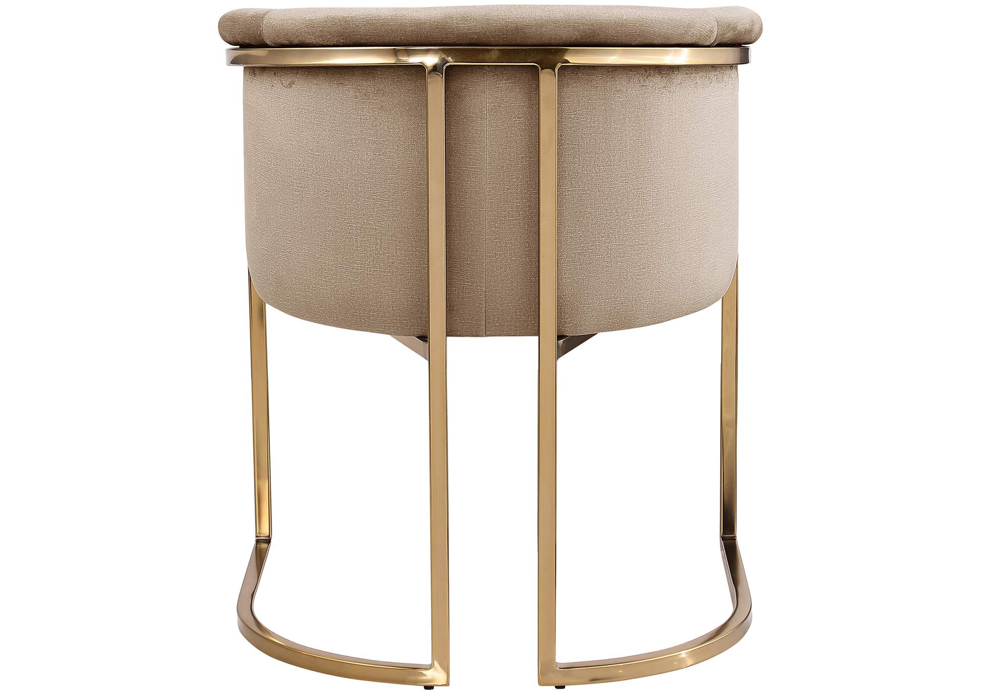 Tierra Beige Velvet Dining Chair,Meridian Furniture