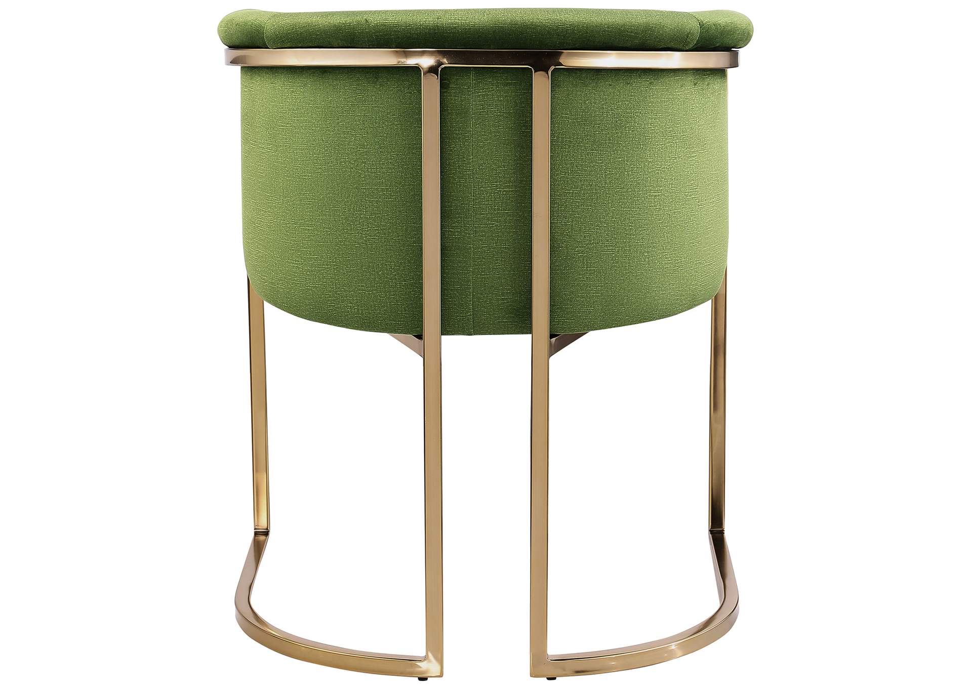 Tierra Olive Velvet Dining Chair,Meridian Furniture