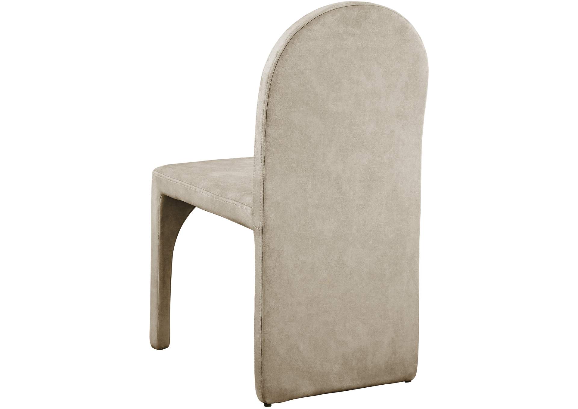 Summer Stone Velvet Dining Side Chair Set of 2,Meridian Furniture