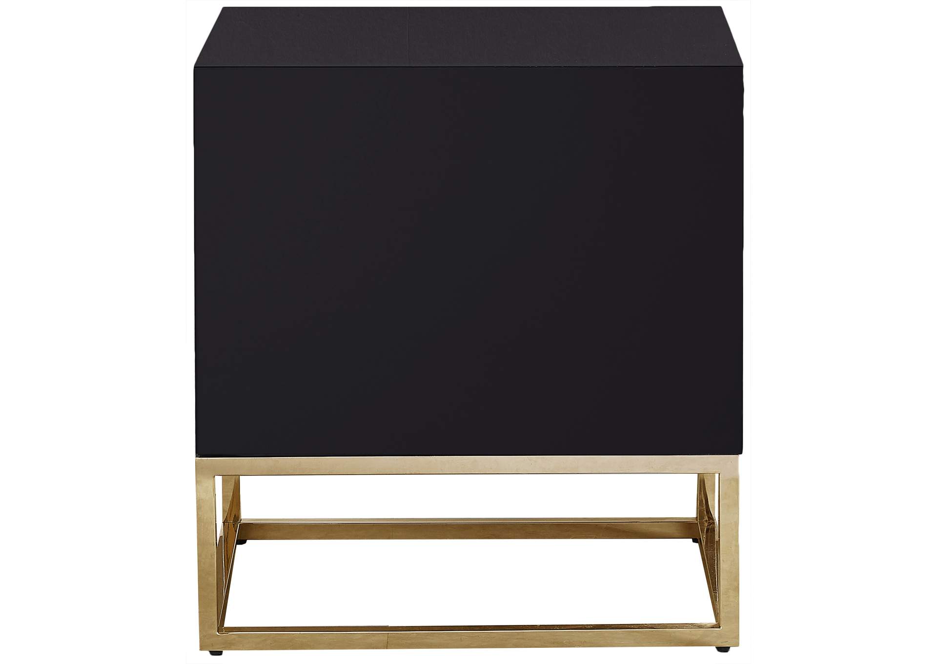 Nova Black Side Table,Meridian Furniture