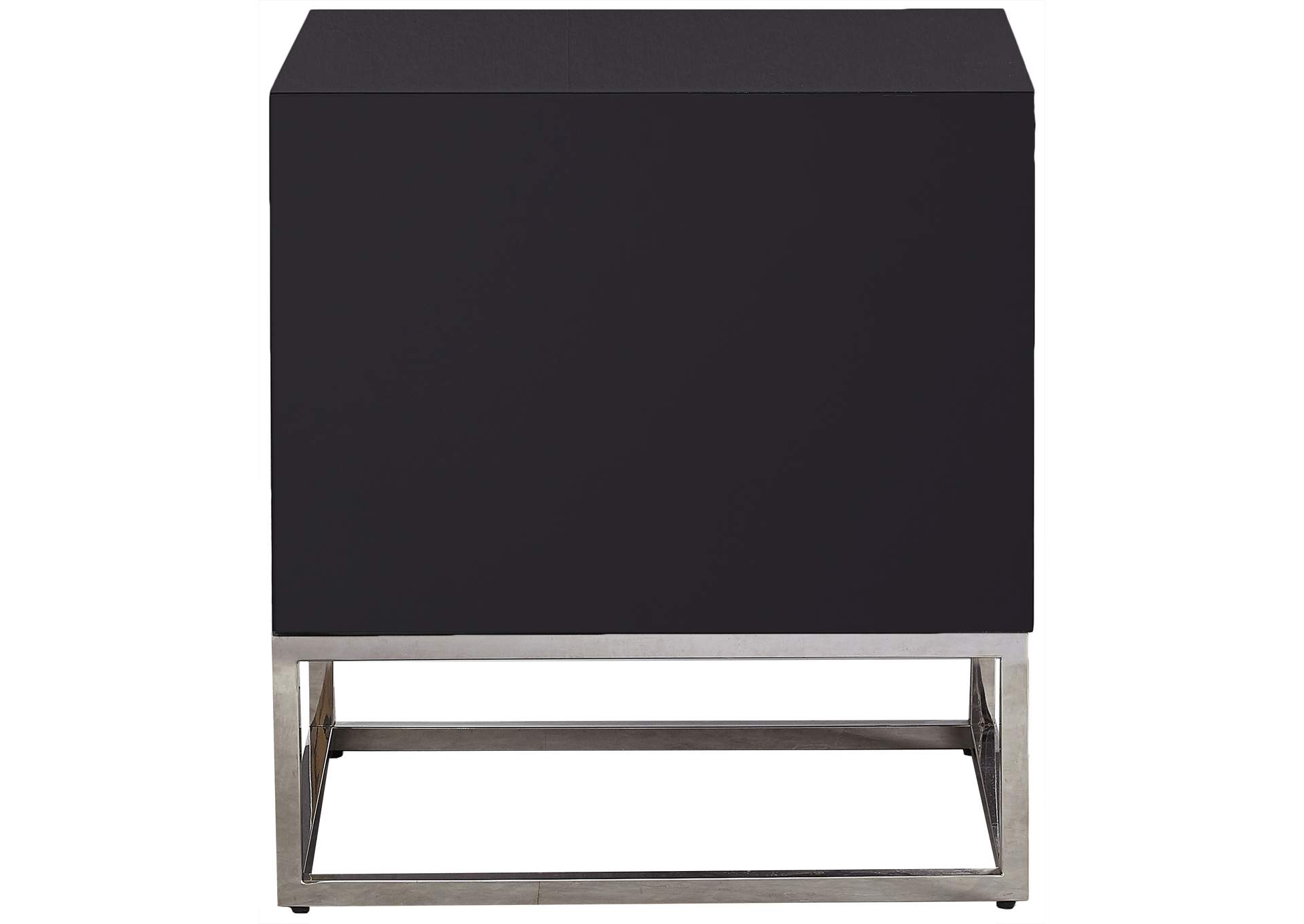 Nova Black Side Table,Meridian Furniture