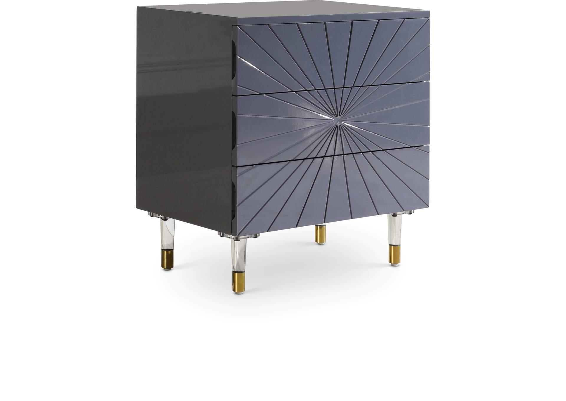 Starburst Side Table,Meridian Furniture