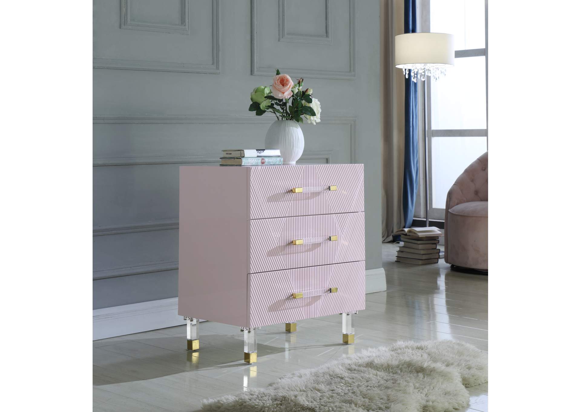 Anastasia Side Table,Meridian Furniture