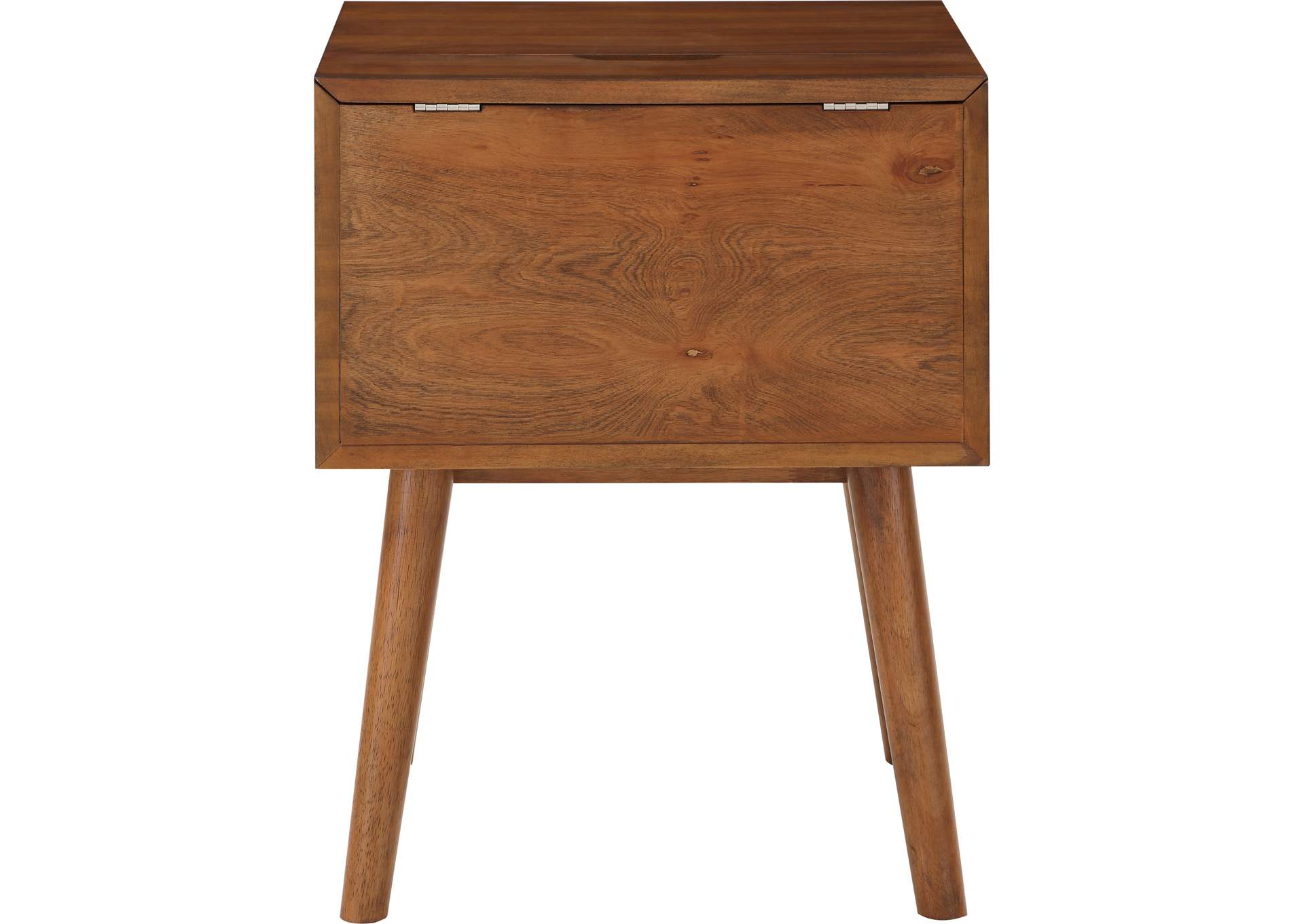 Teddy Walnut Night Stand,Meridian Furniture