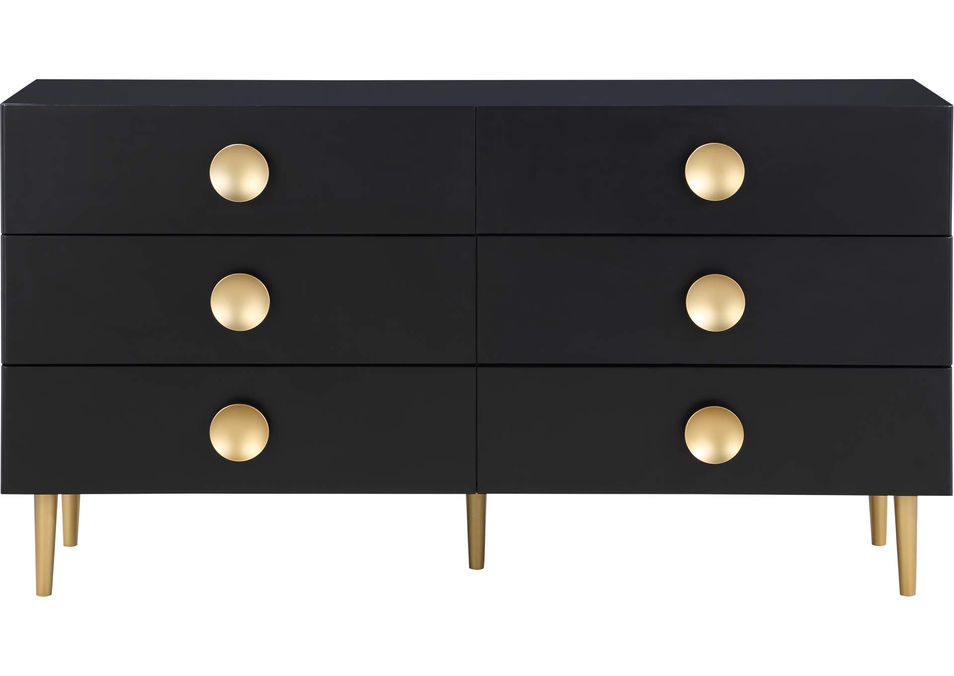 Zayne Black Dresser,Meridian Furniture