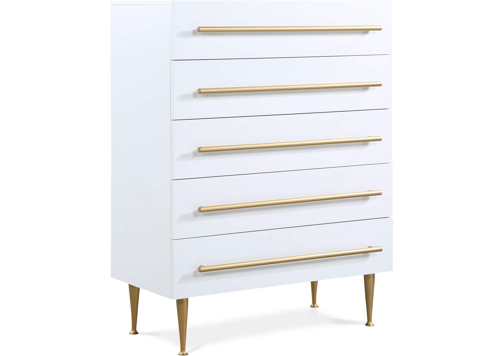 Marisol White Chest,Meridian Furniture