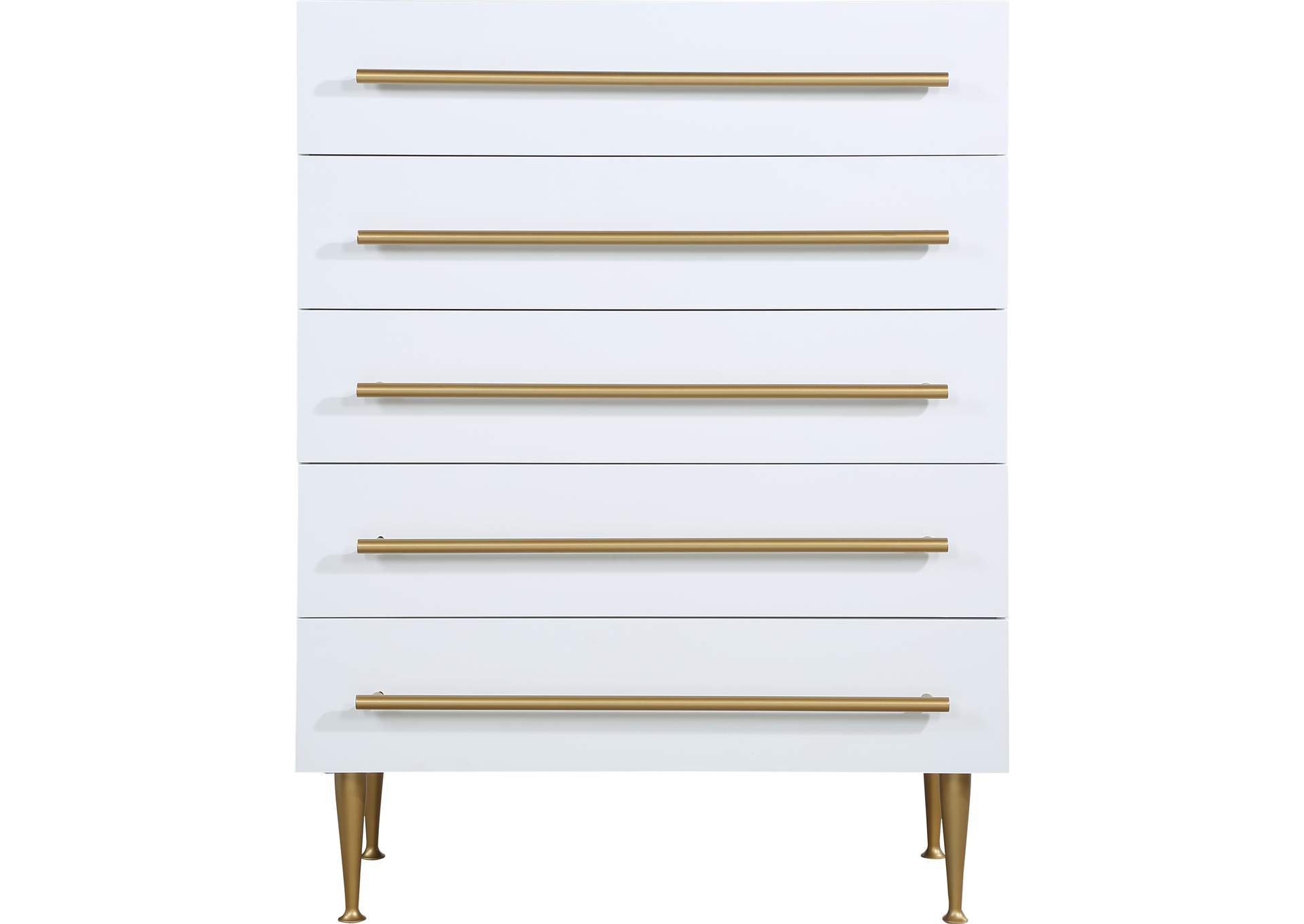 Marisol White Chest,Meridian Furniture