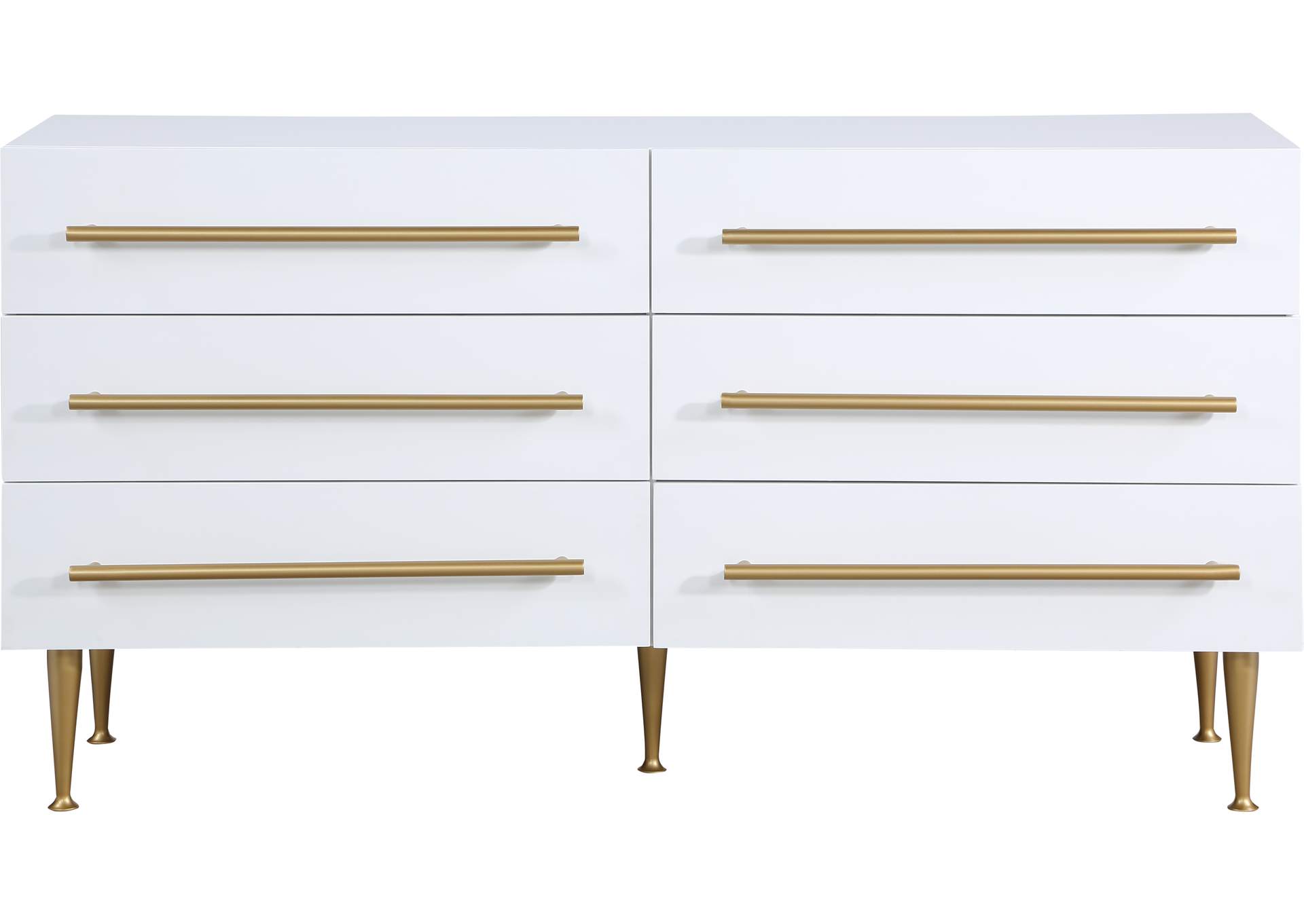 Marisol White Dresser,Meridian Furniture