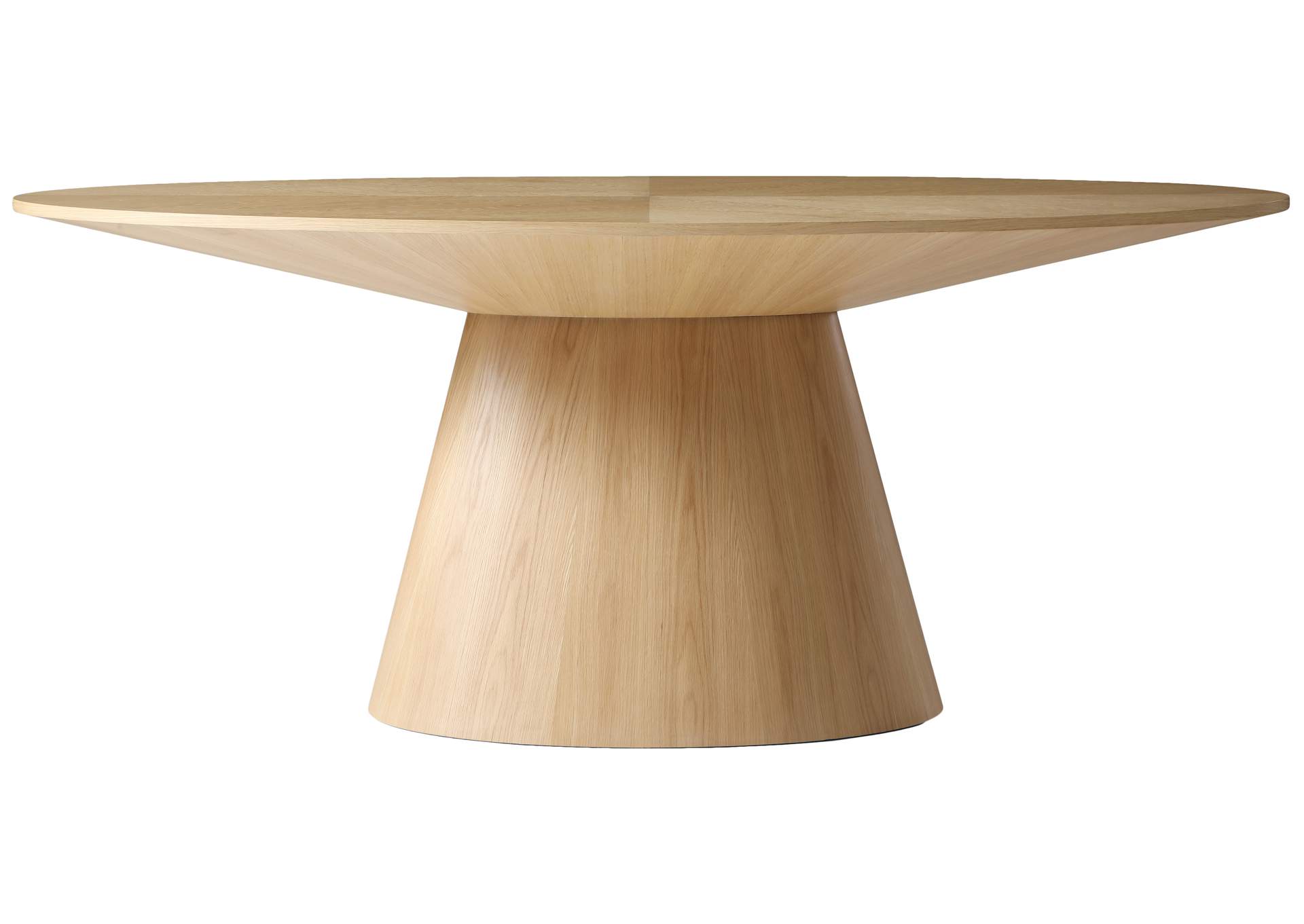 Gavin Natural Oak Dining Table,Meridian Furniture