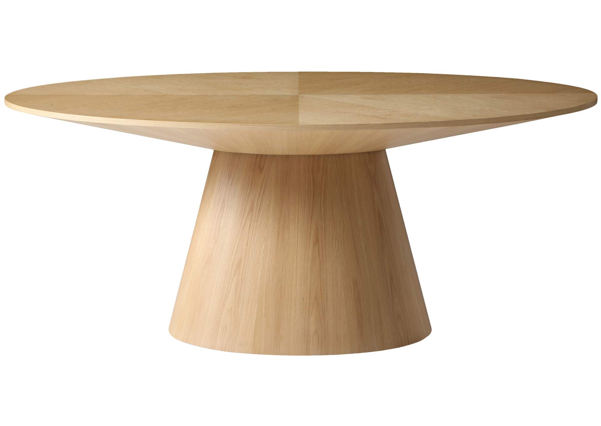 Gavin Natural Oak Dining Table,Meridian Furniture