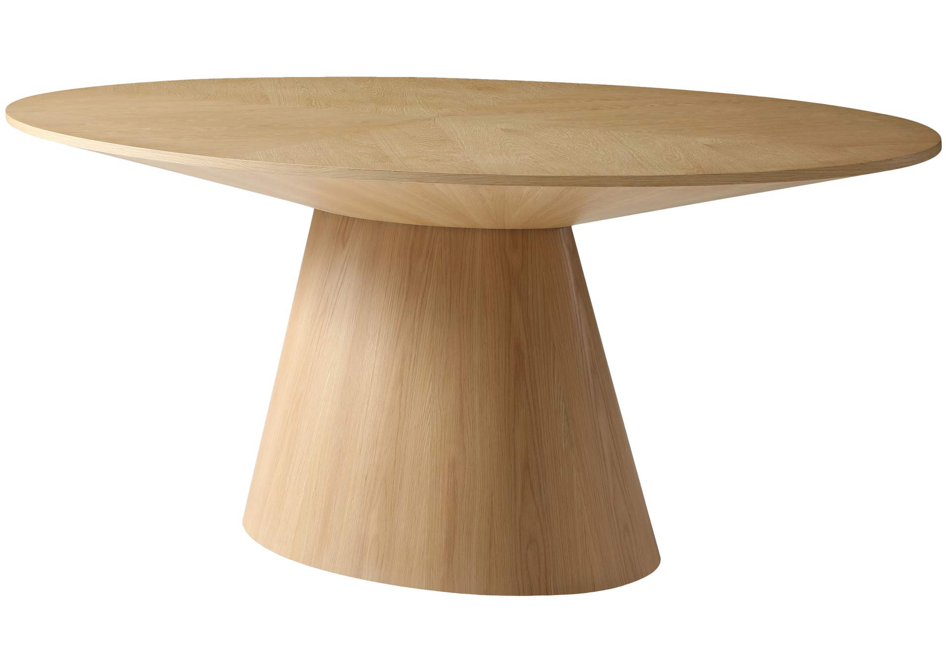 Gavin Natural Oak Dining Table,Meridian Furniture