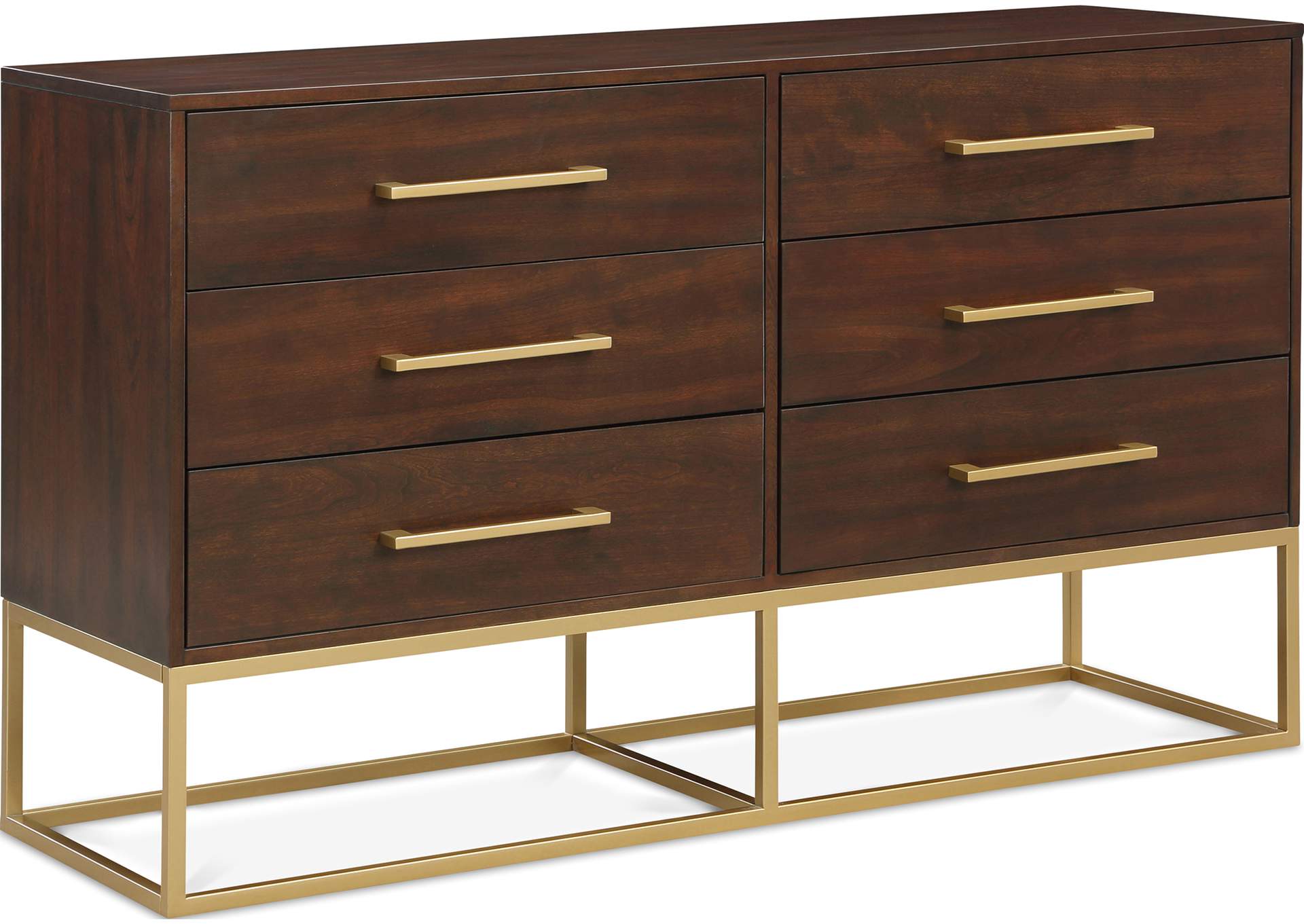 Maxine Brown Dresser,Meridian Furniture