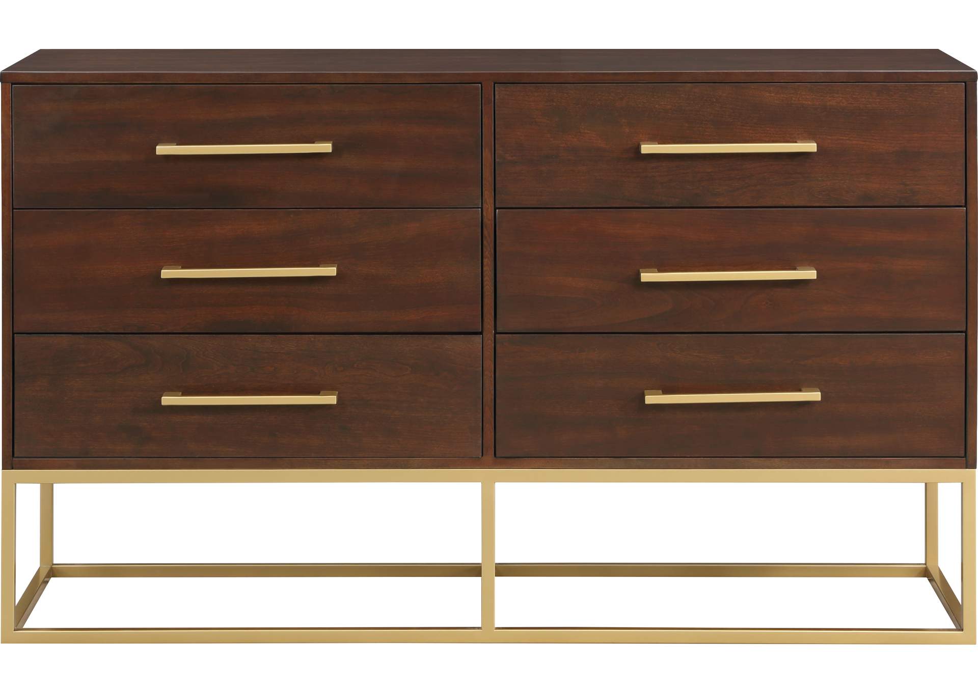 Maxine Brown Dresser,Meridian Furniture