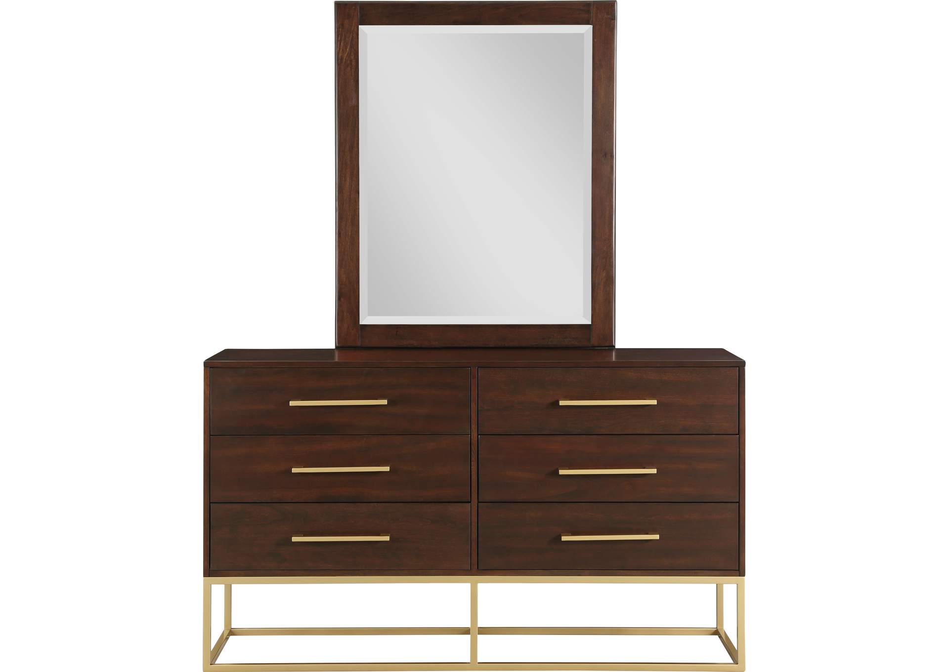 Maxine Brown Dresser,Meridian Furniture