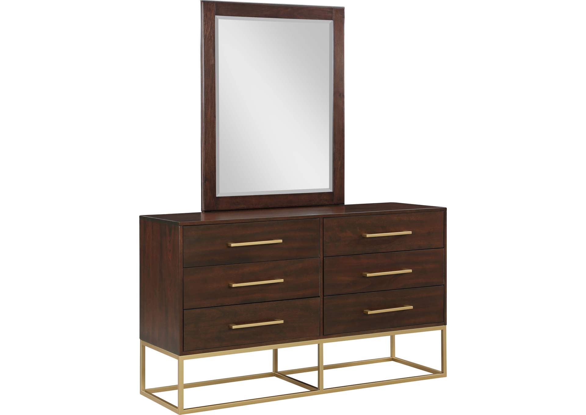 Maxine Brown Dresser,Meridian Furniture