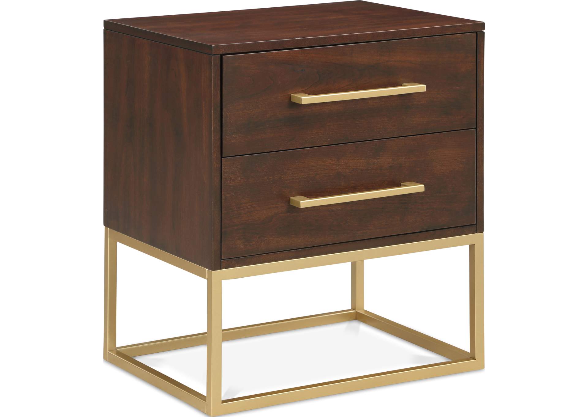 Maxine Brown Night Stand,Meridian Furniture