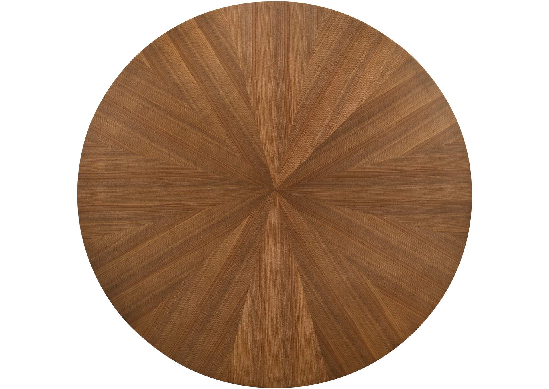 Woodson Rich Walnut Veneer Dining Table,Meridian Furniture