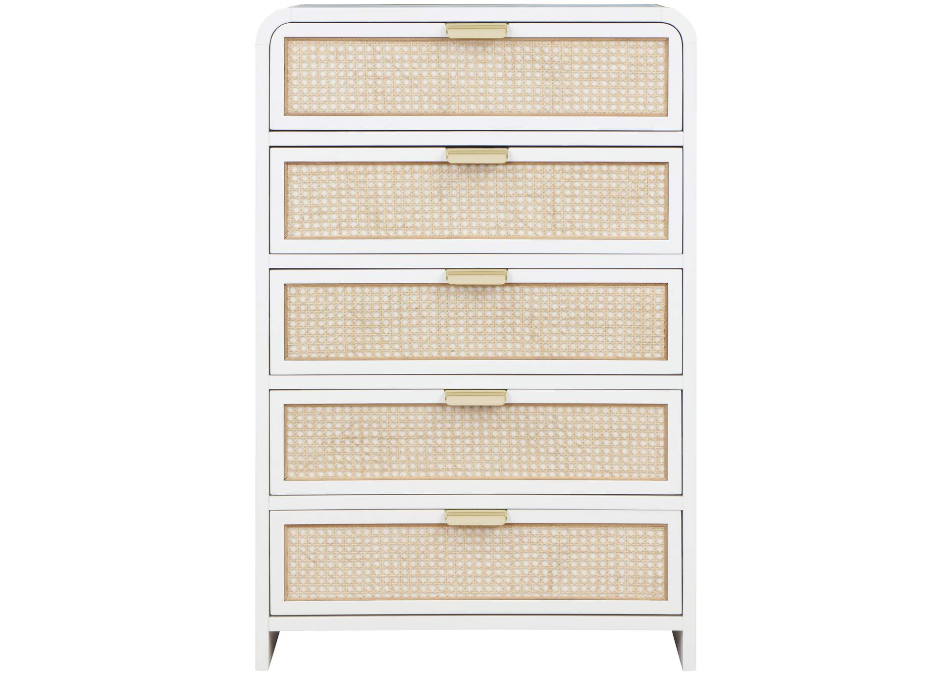 Sage White Chest,Meridian Furniture