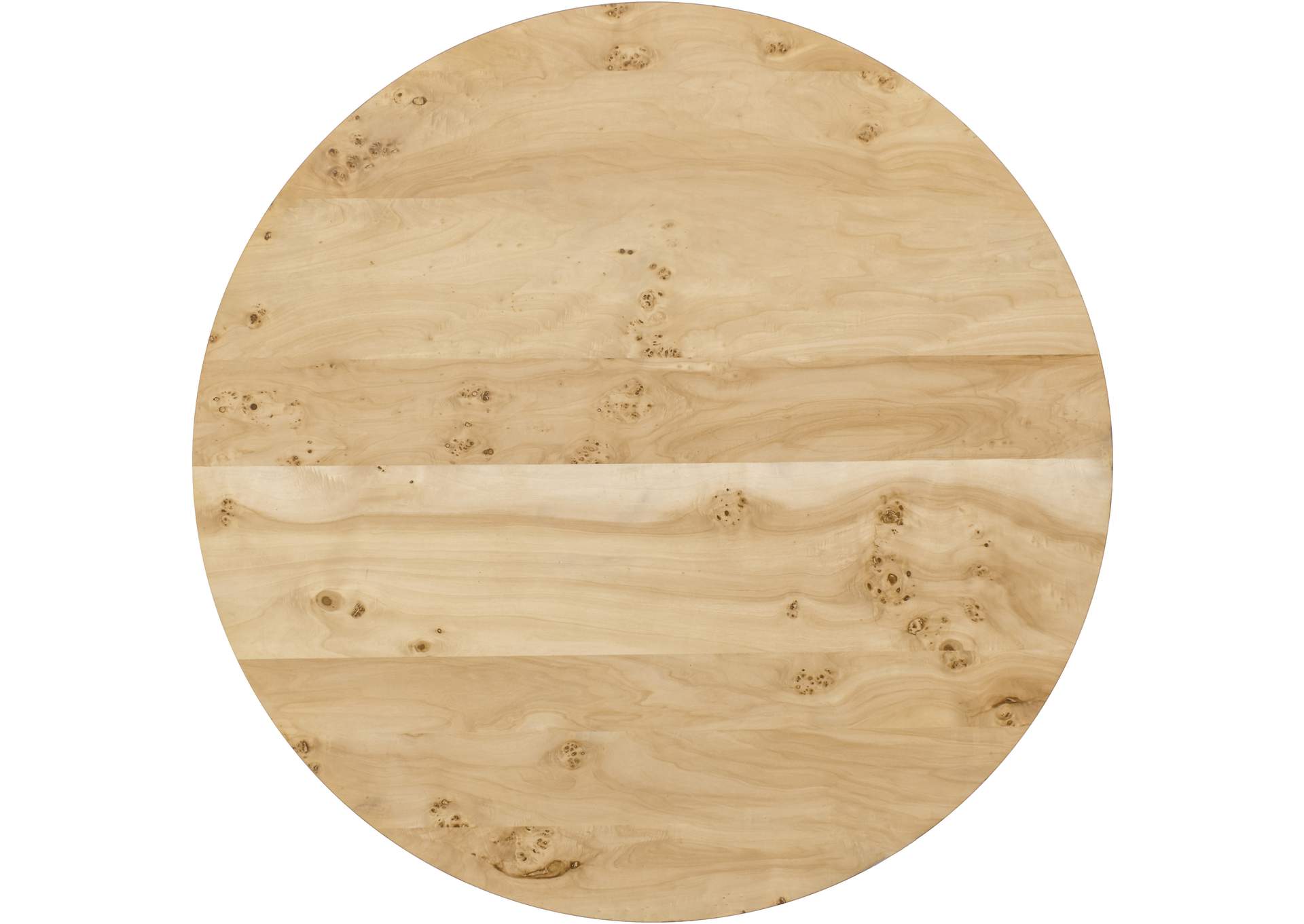 Linette Burl Wood Dining Table,Meridian Furniture