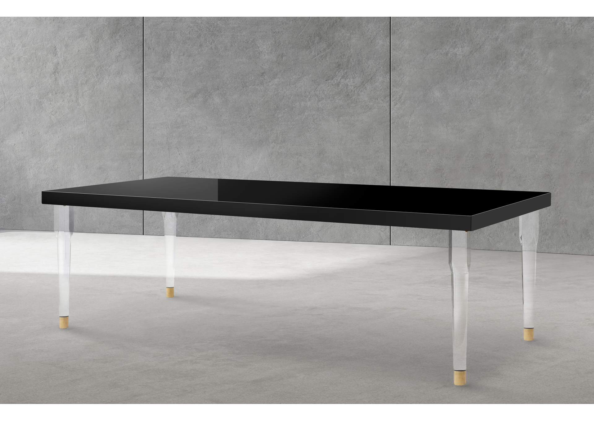 Bethany Black Dining Table,Meridian Furniture