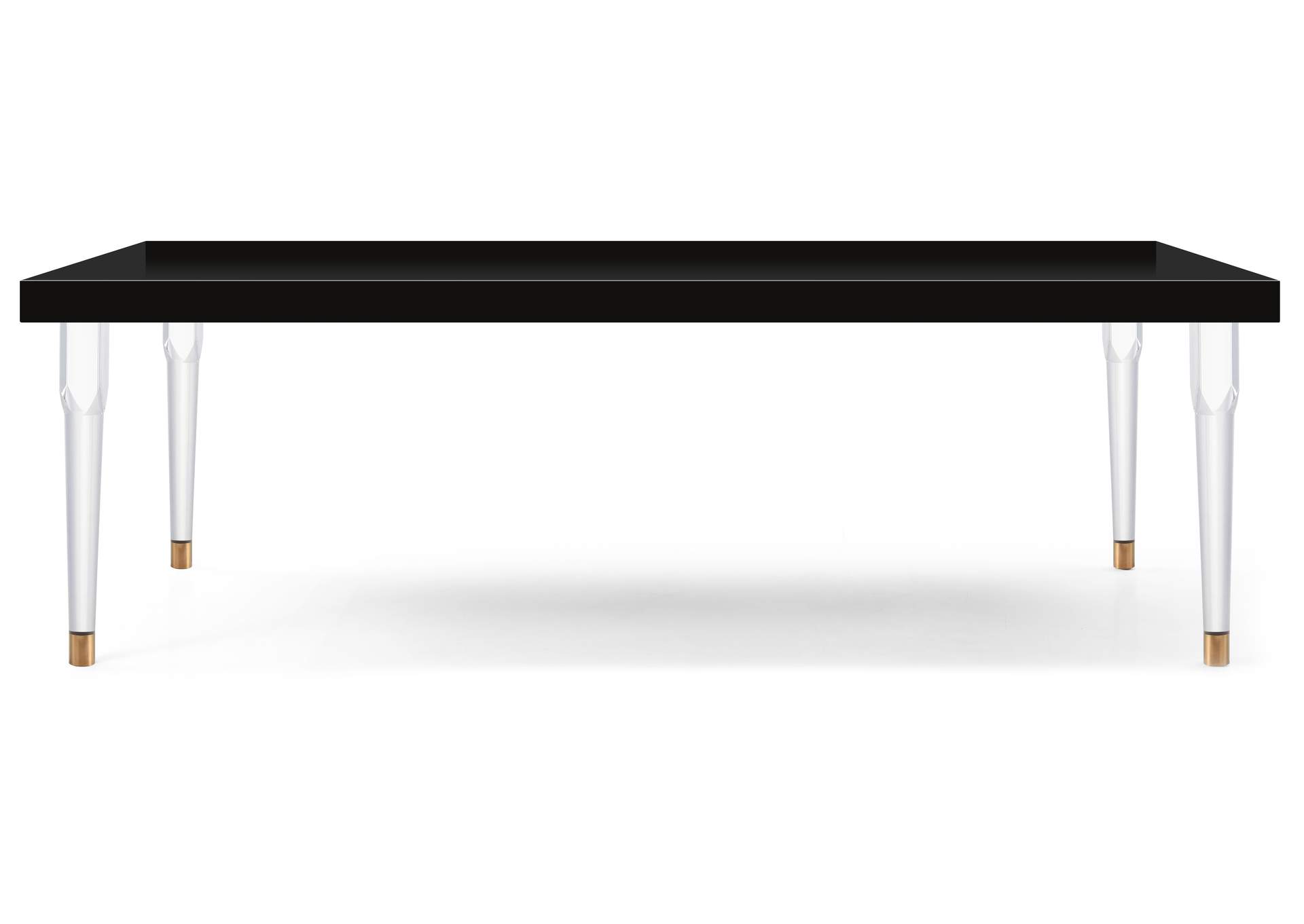 Bethany Black Dining Table,Meridian Furniture