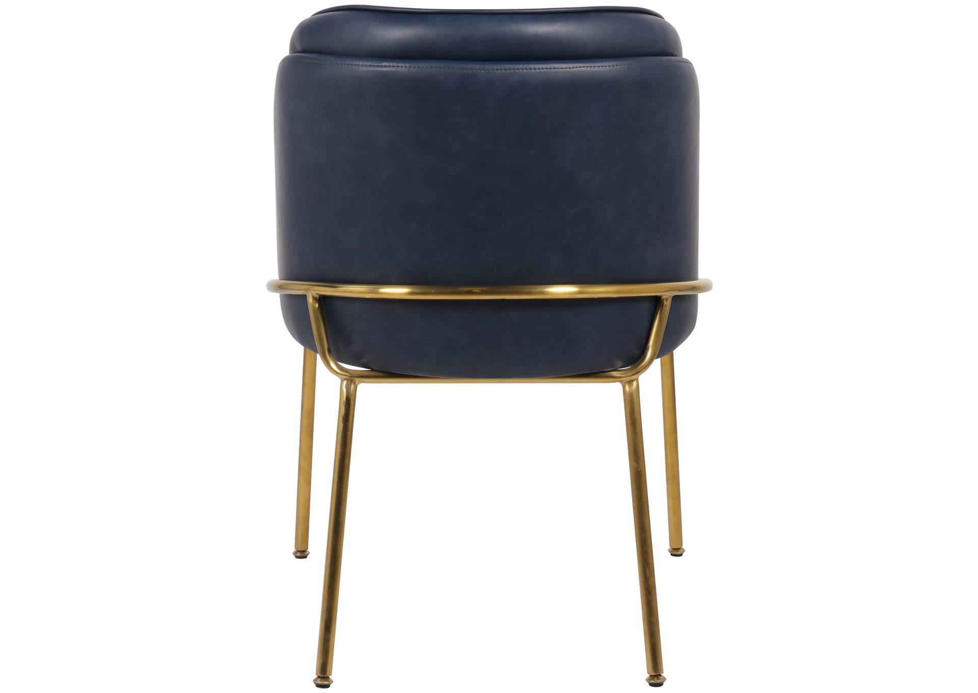 Jagger Navy Faux Leather Dining Chair,Meridian Furniture