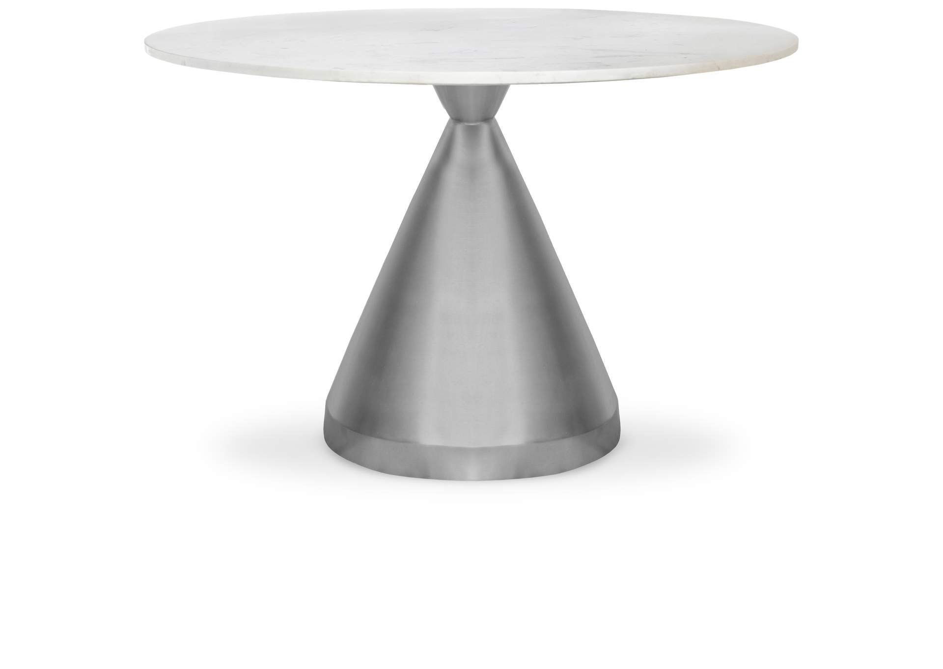 Emery White Marble Dining Table,Meridian Furniture