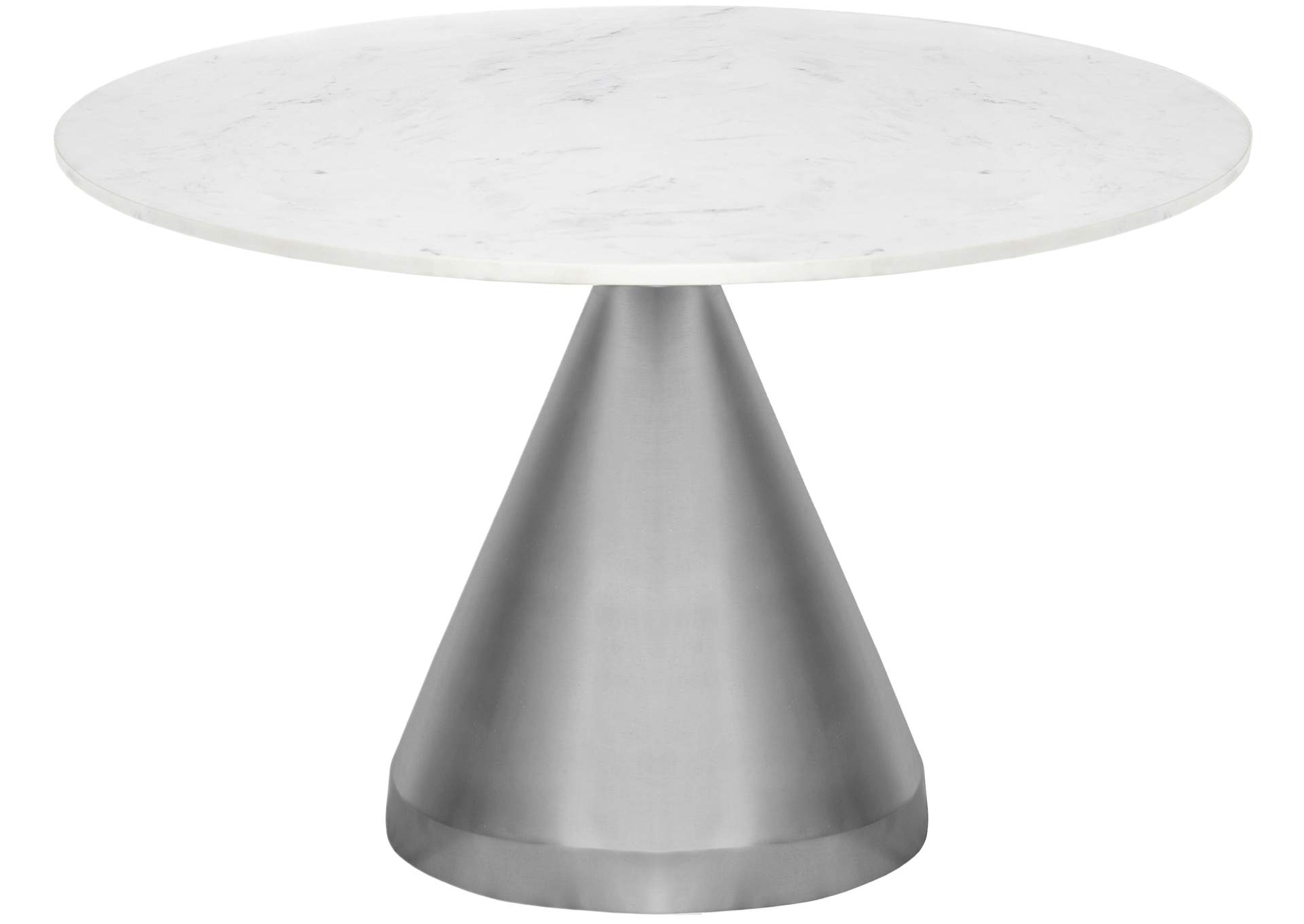 Emery White Marble Dining Table,Meridian Furniture