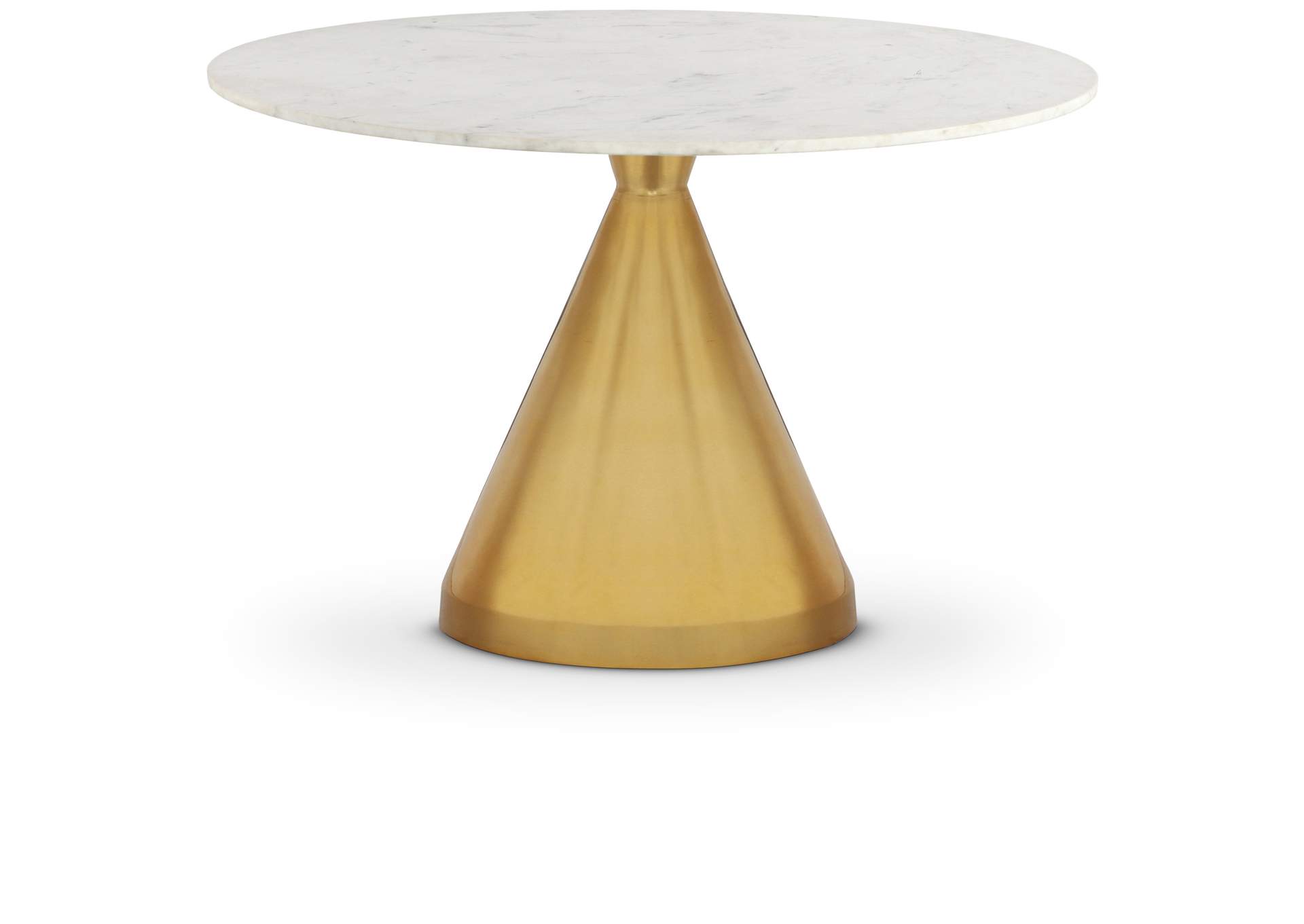 Emery White Marble Dining Table,Meridian Furniture