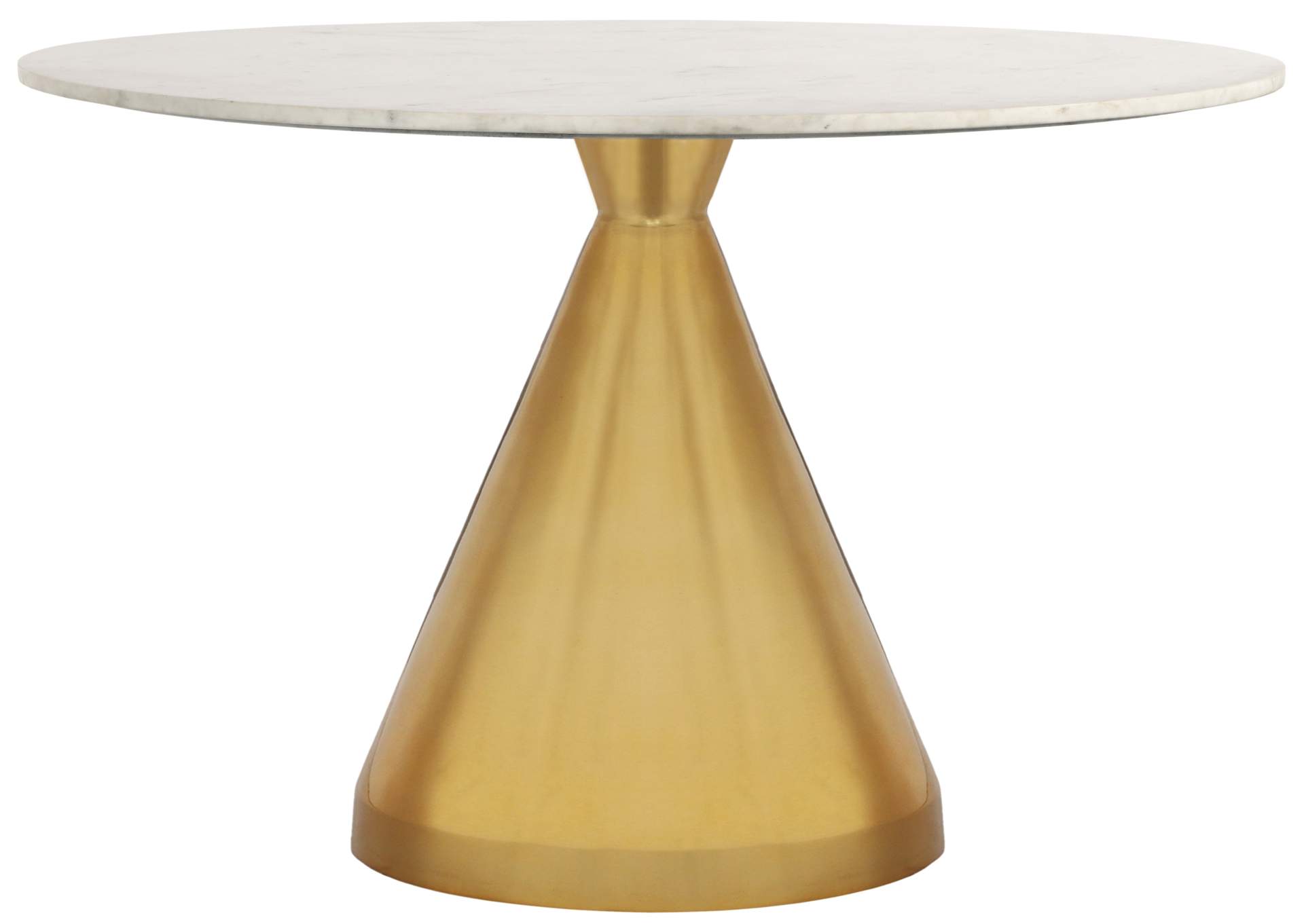 Emery White Marble Dining Table,Meridian Furniture