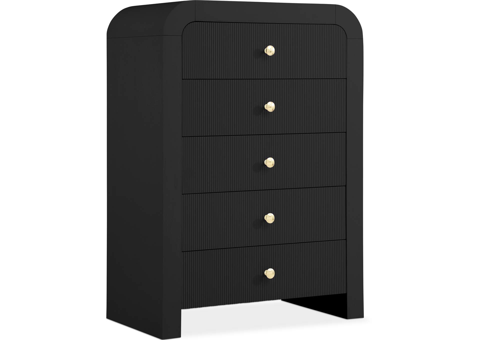 Artisto Black Chest,Meridian Furniture