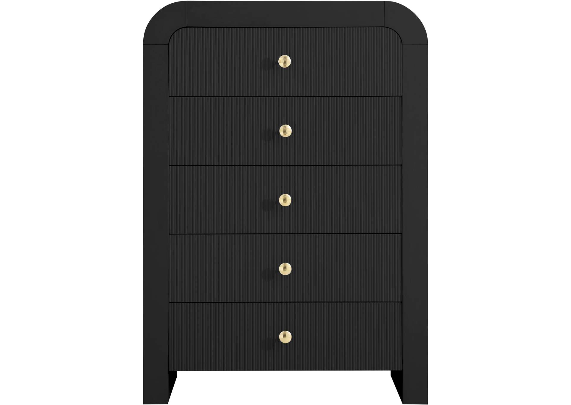 Artisto Black Chest,Meridian Furniture