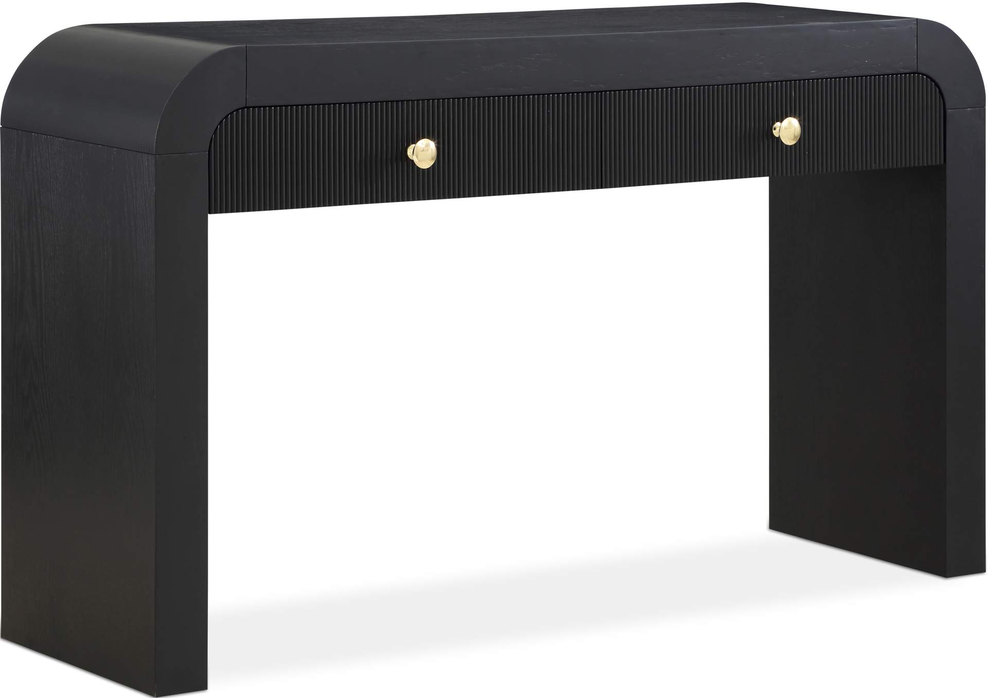 Artisto Black Console Table,Meridian Furniture