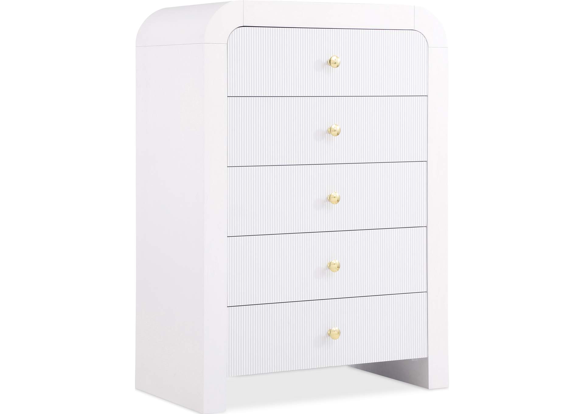 Artisto White Chest,Meridian Furniture