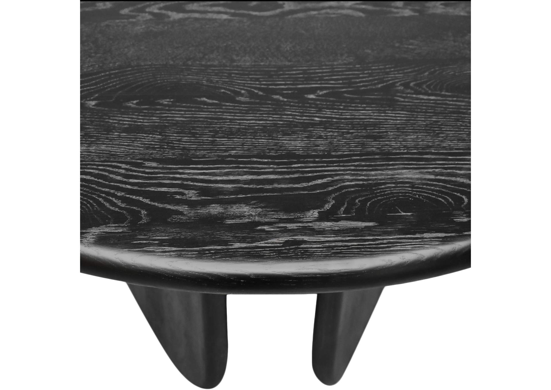 Benito Black Oak Dining Table,Meridian Furniture