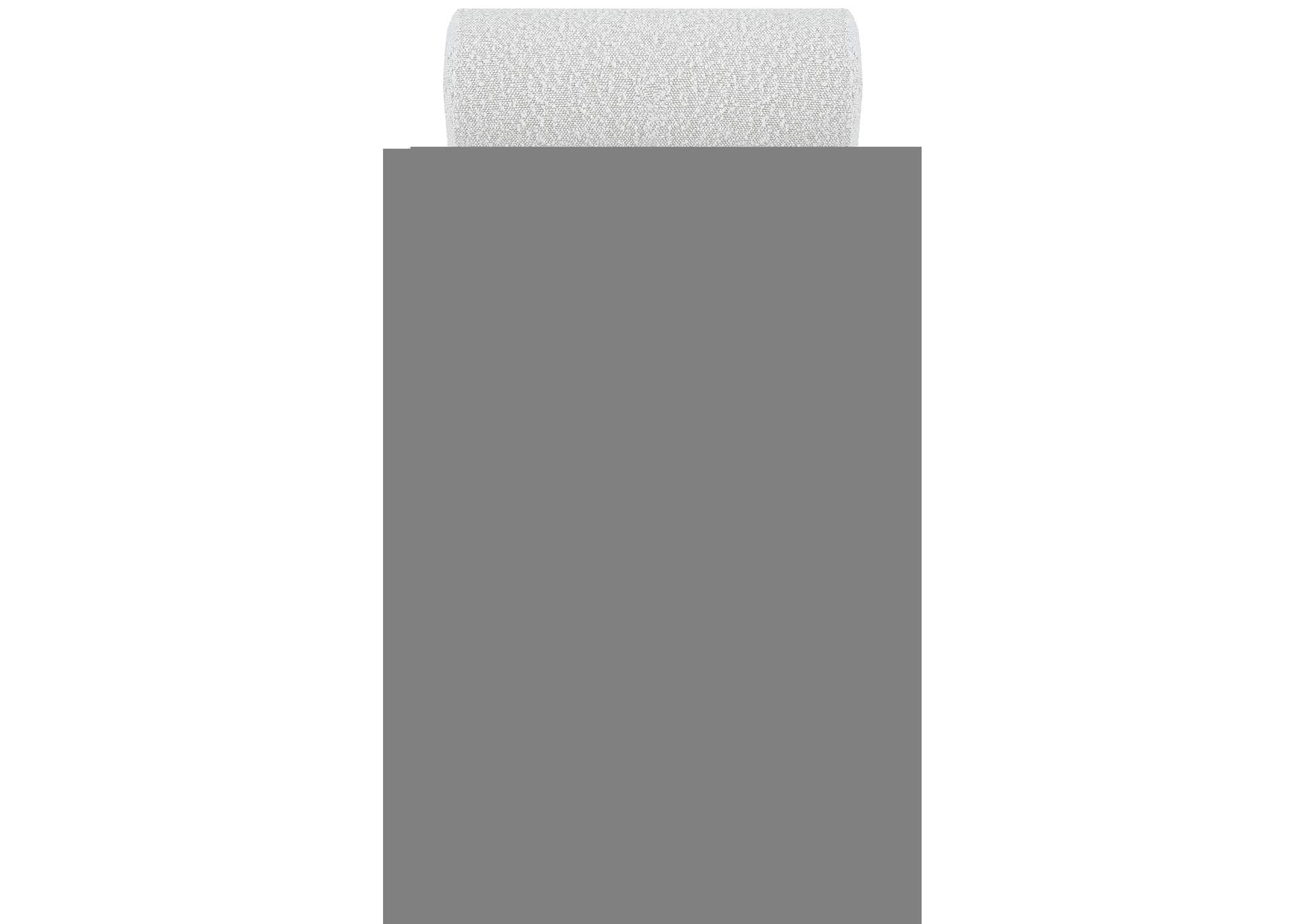 Dario Cream Boucle Fabric Dining Chair Set of 2,Meridian Furniture