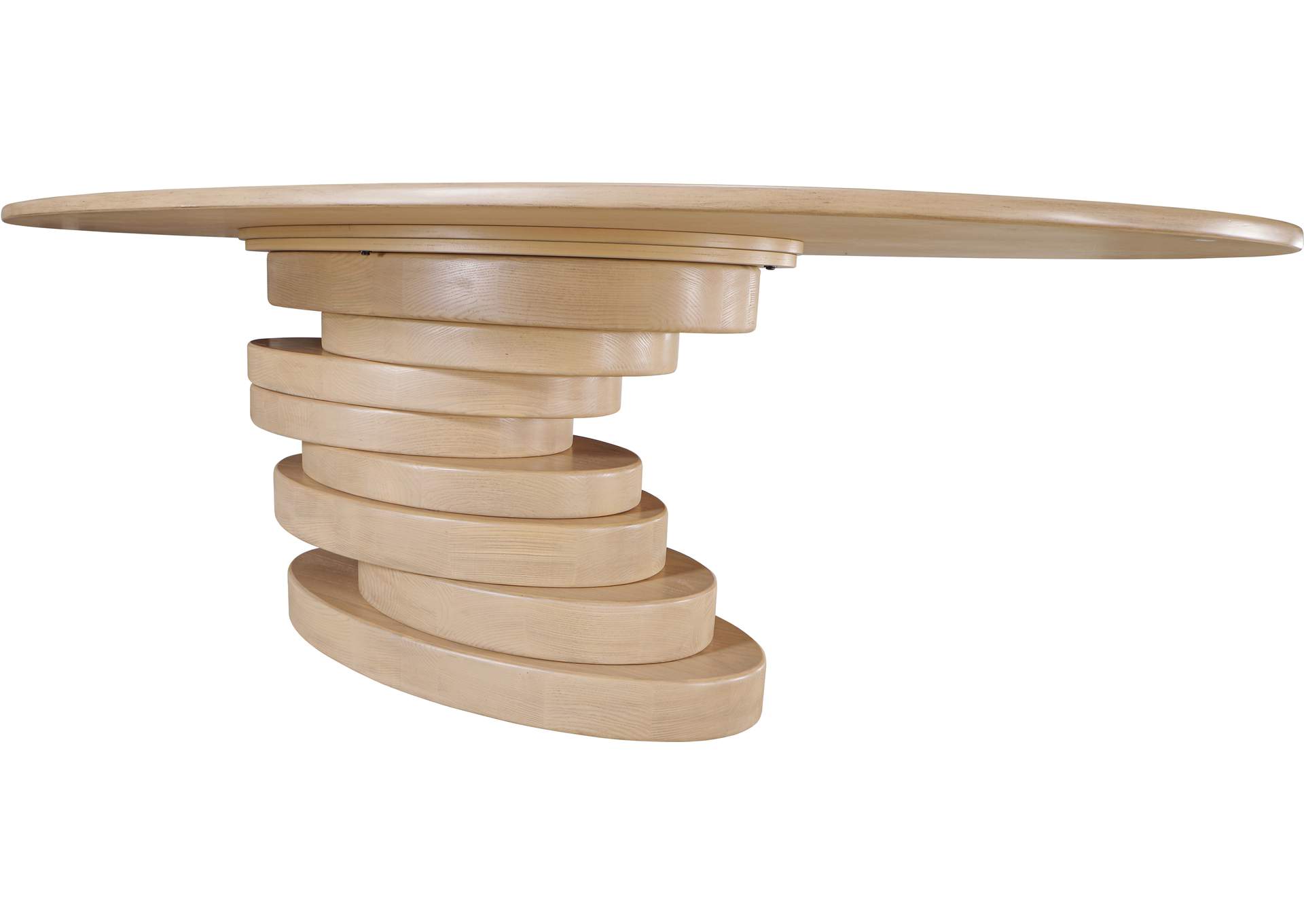 Moriah Oak Dining Table,Meridian Furniture