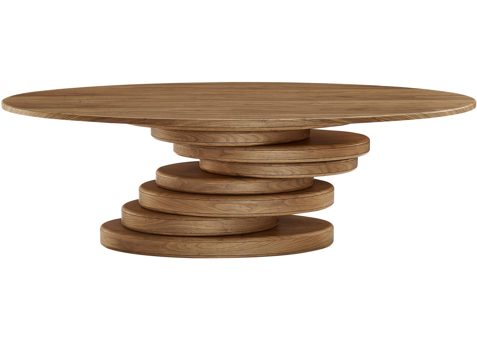 Moriah Walnut Dining Table,Meridian Furniture