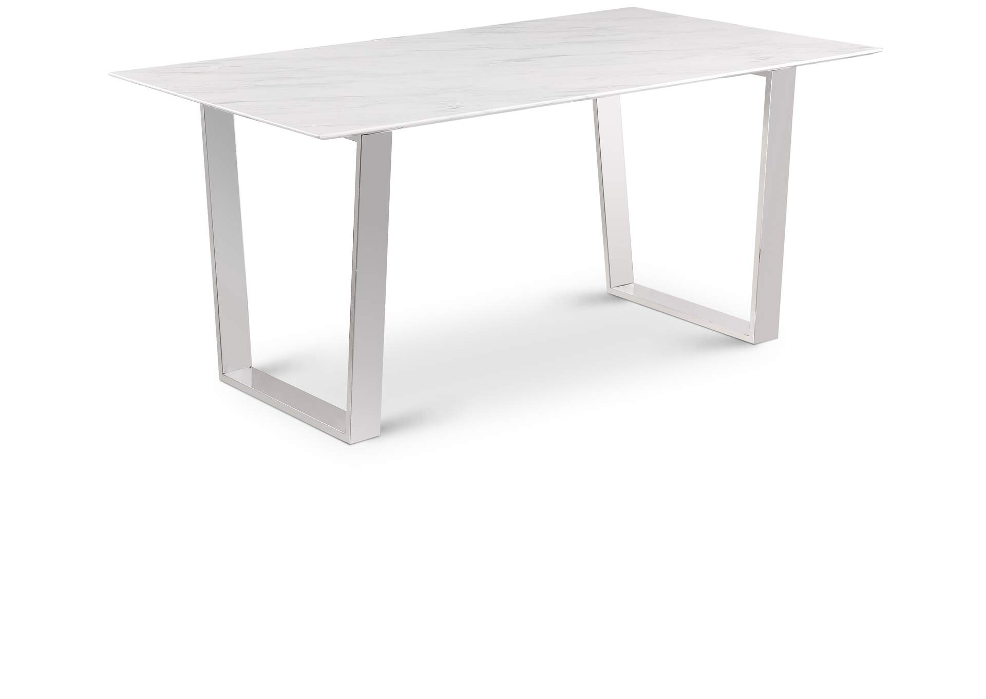 Carlton White Dining Table,Meridian Furniture