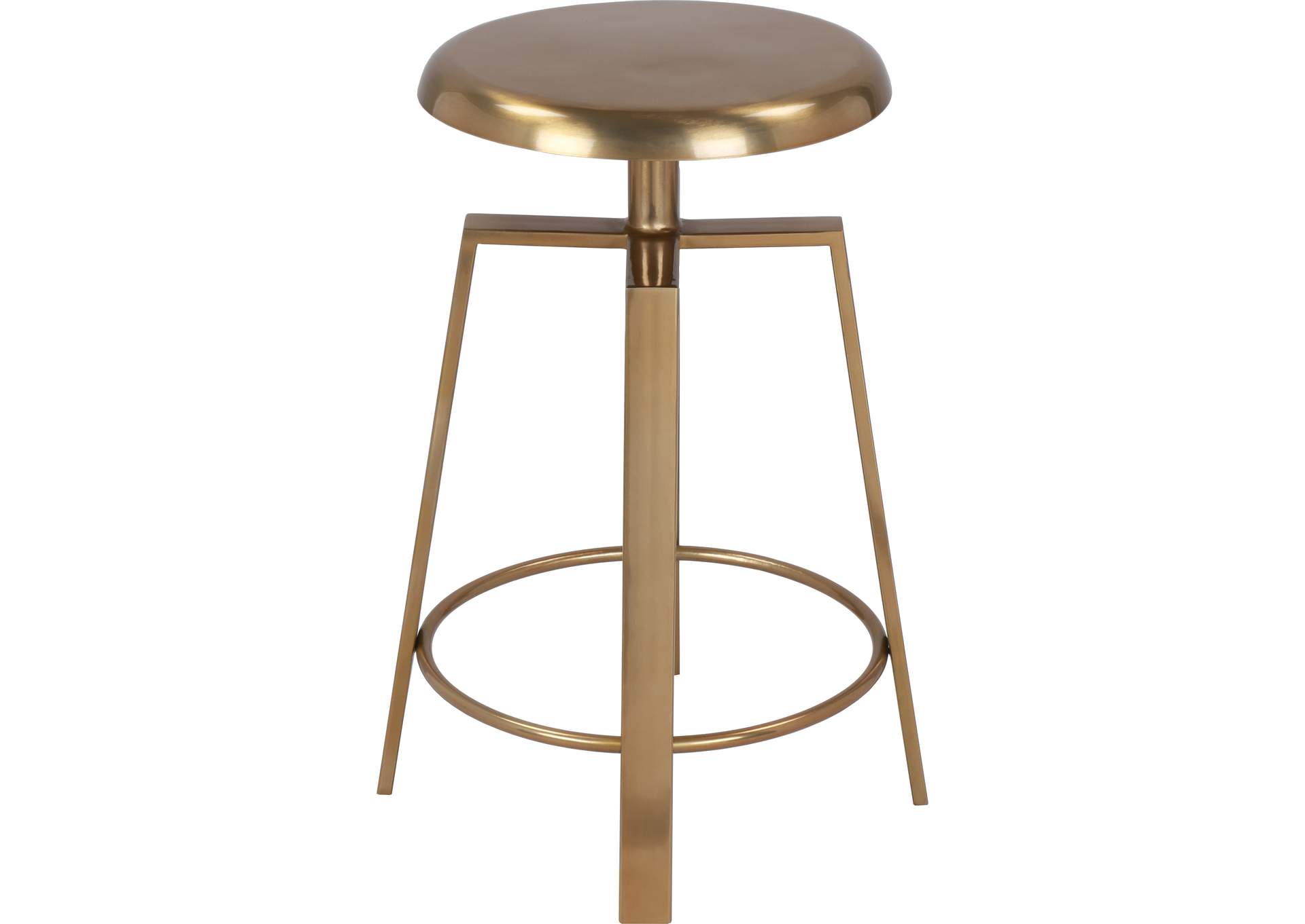 Lang Gold Iron Counter - Bar Stool,Meridian Furniture