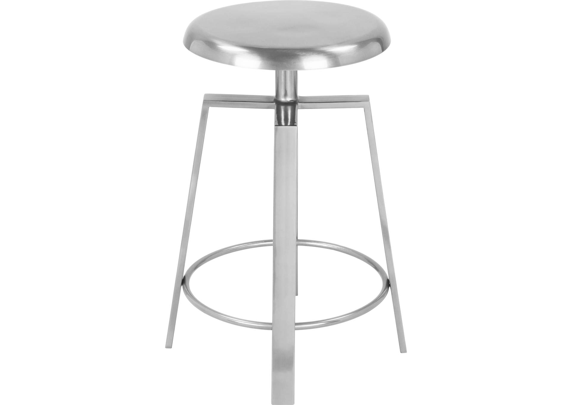 Lang Silver Iron Counter - Bar Stool,Meridian Furniture