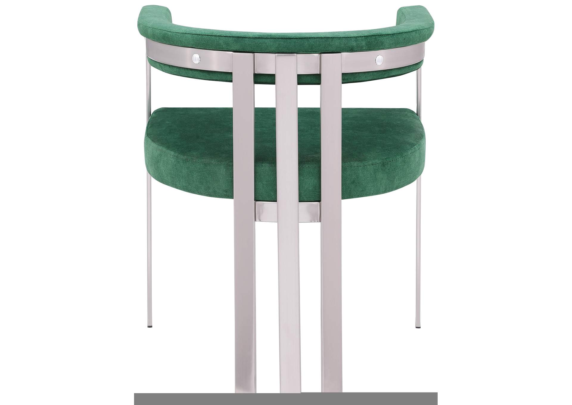 Marcello Green Velvet Dining Chair Set of 2,Meridian Furniture