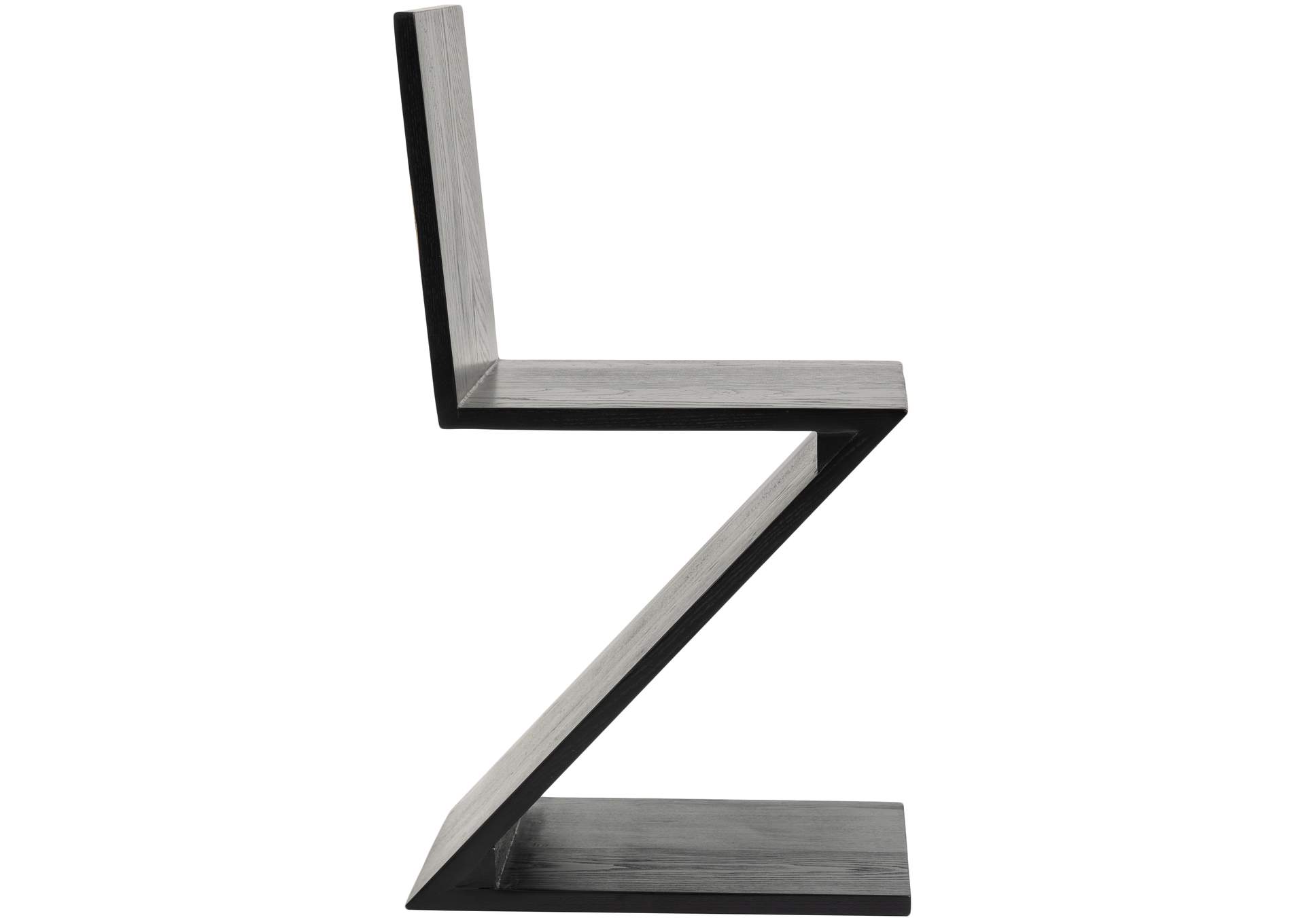 Magani Black Dining Chair Set of 2,Meridian Furniture